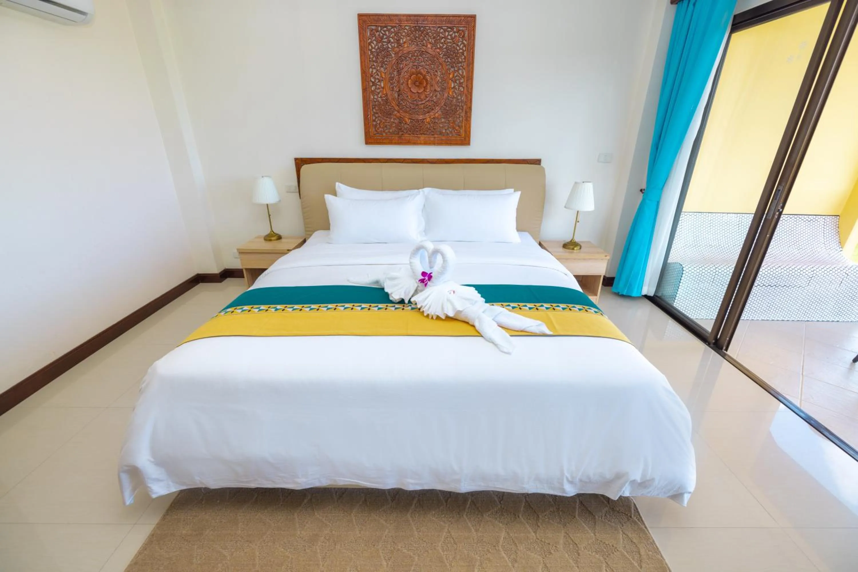 Bed in Kana Hotel Phuket普吉岛卡娜酒店