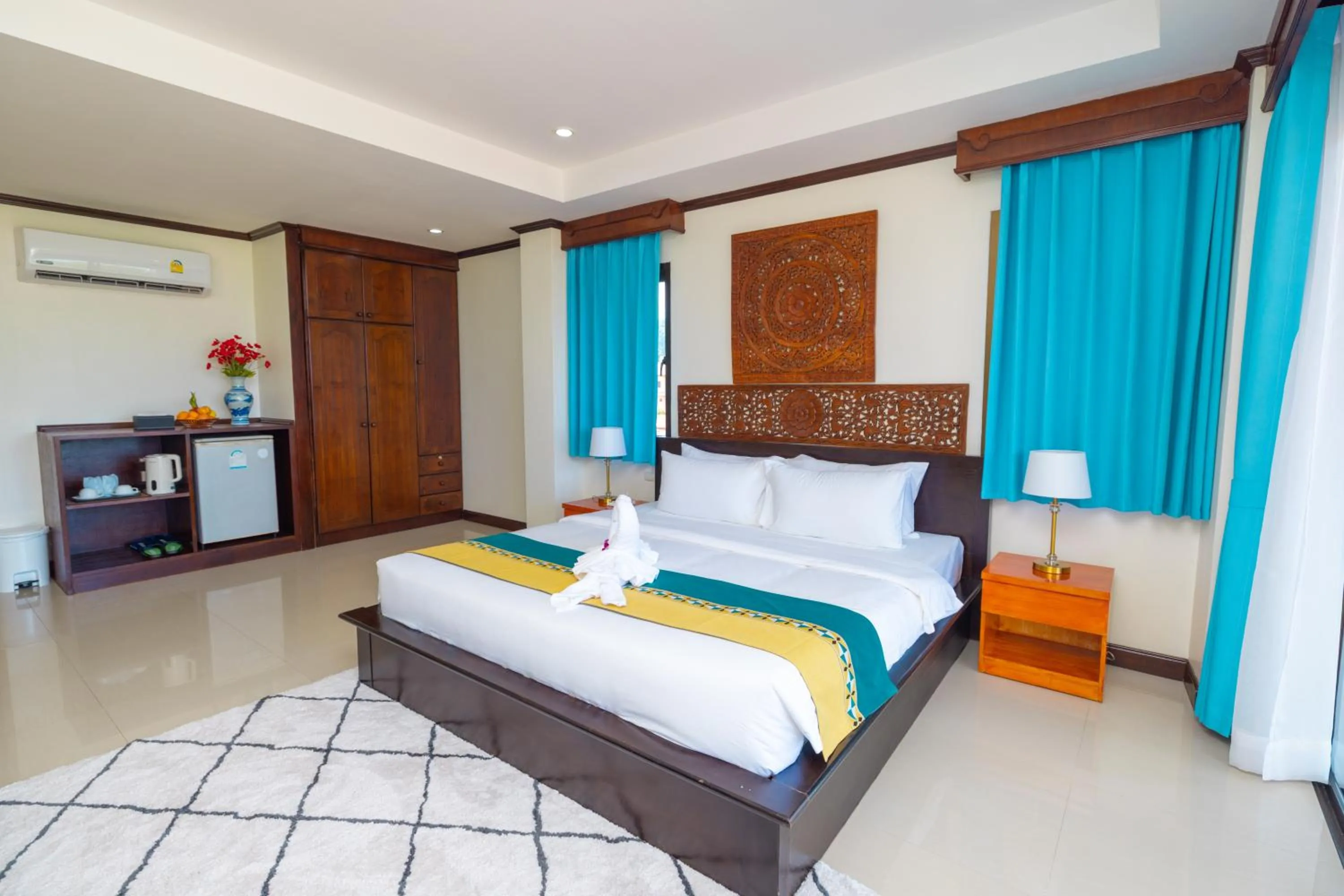 Bed in Kana Hotel Phuket普吉岛卡娜酒店