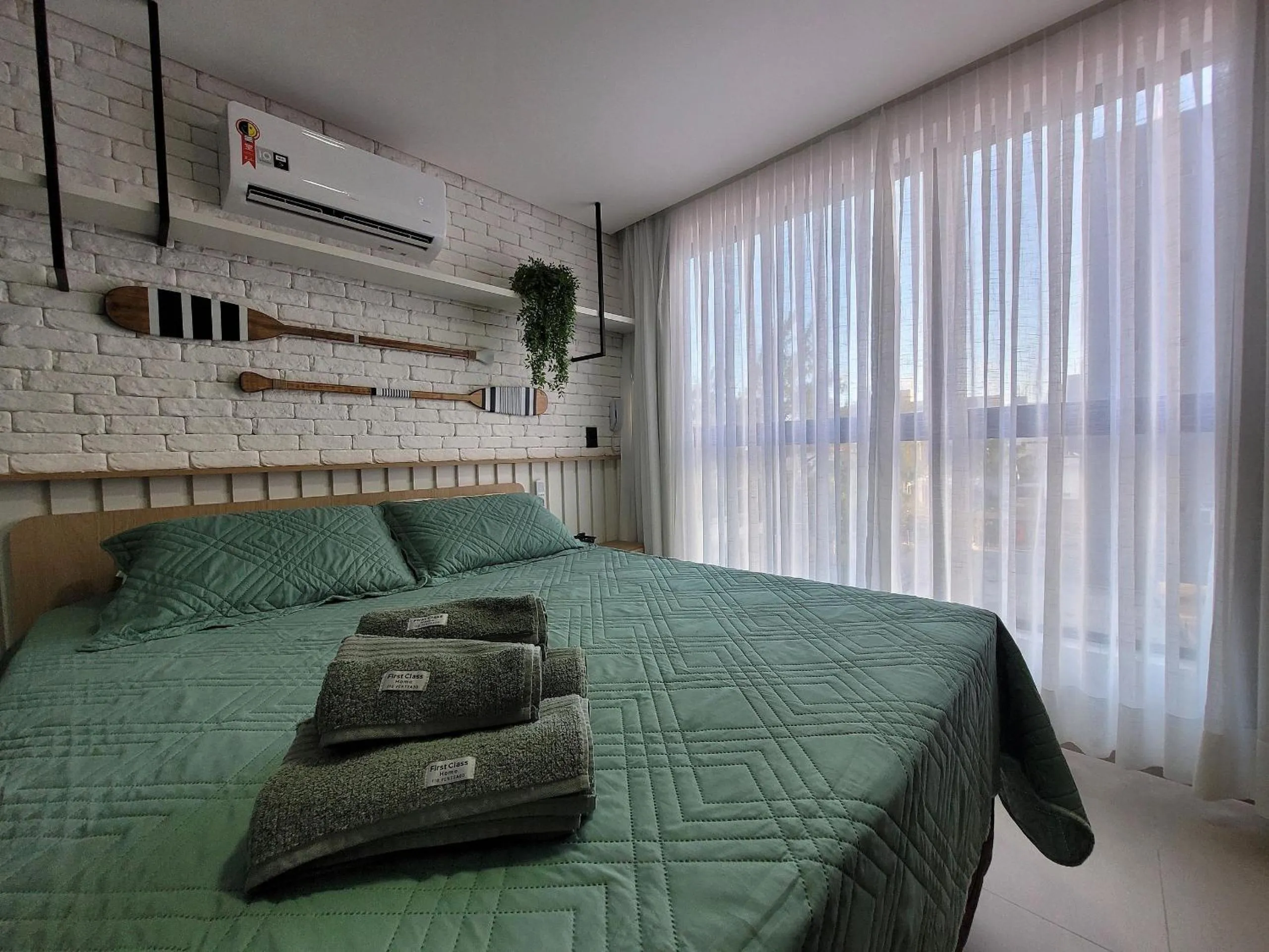 Bed in Maravilhoso Studio no Bessa