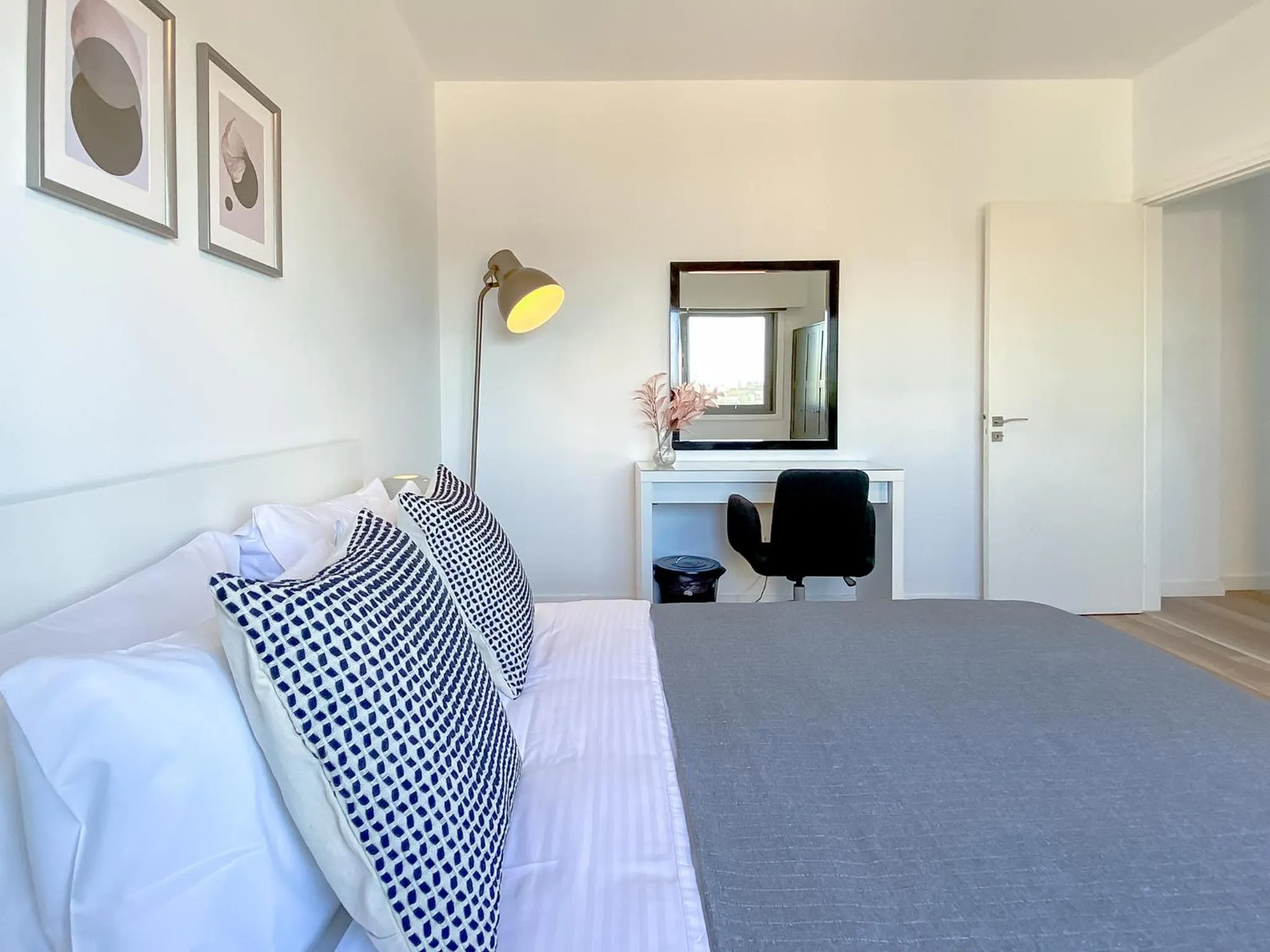 Bed in Phaedrus Living: Ourania City Heights Flat