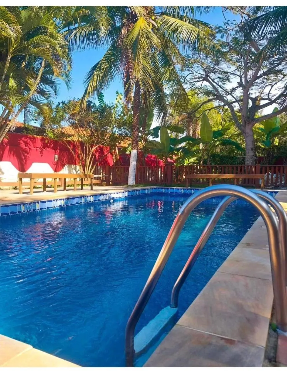 Swimming pool in Super Flats Geribá