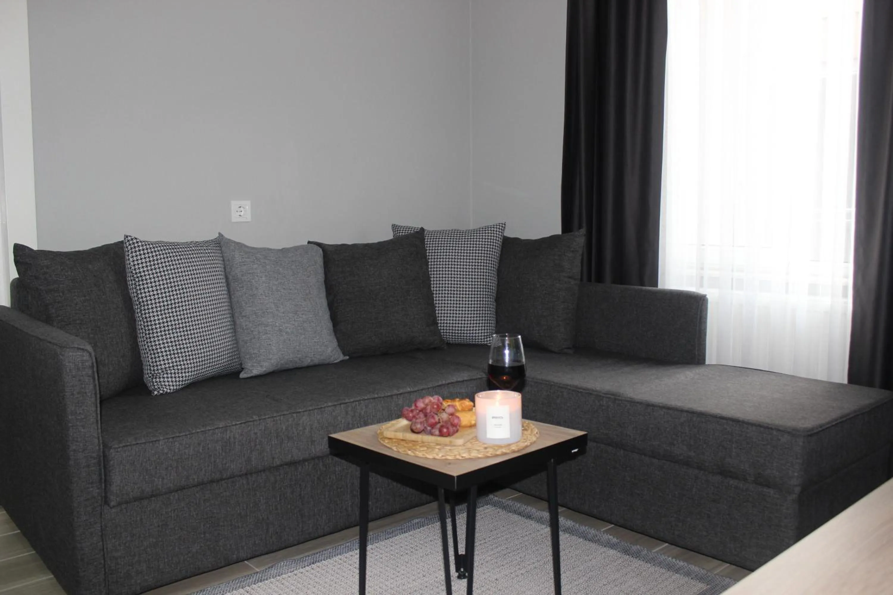 Living room in Cosy Suite