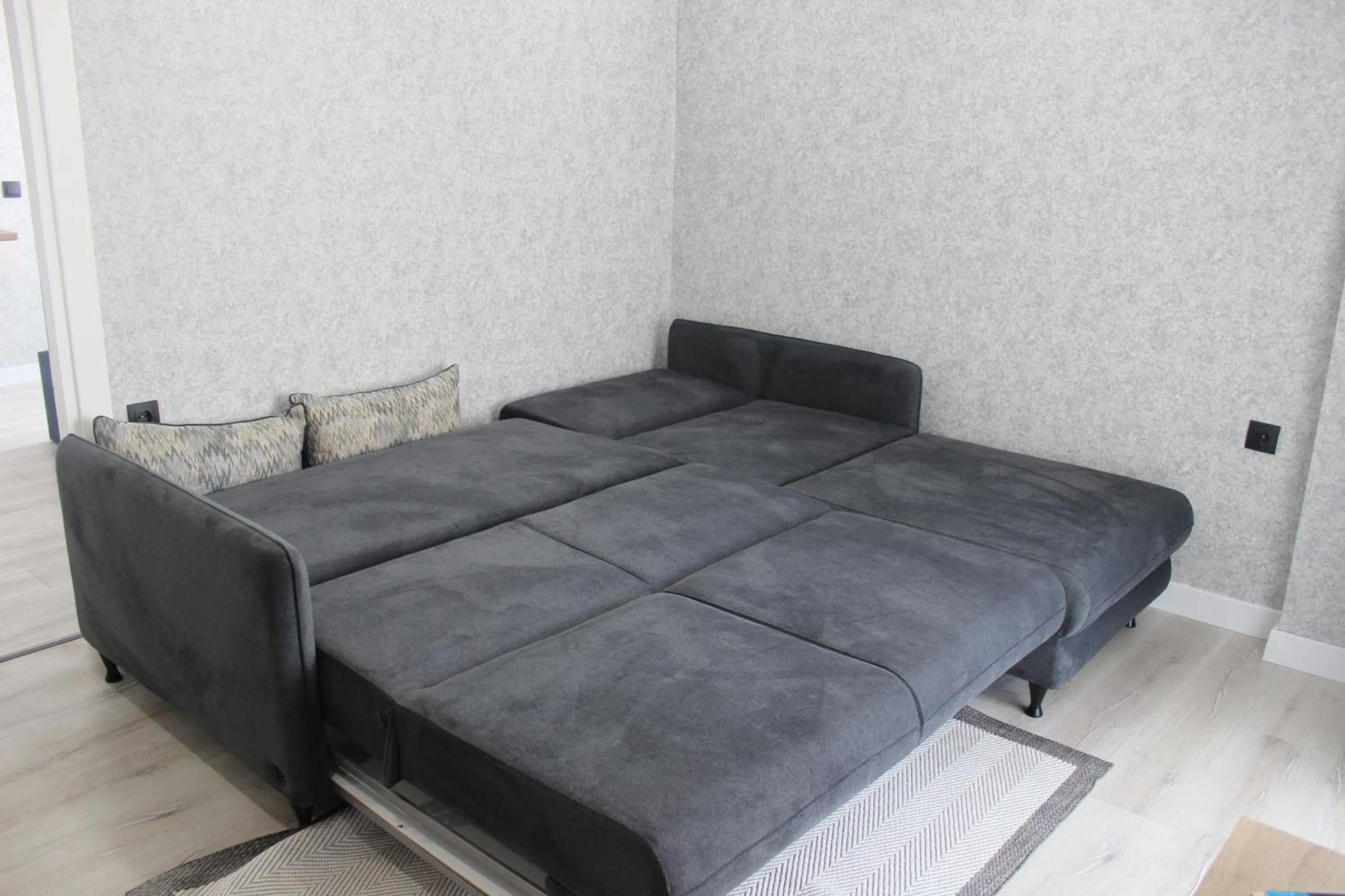 Living room, Bed in Cosy Suite