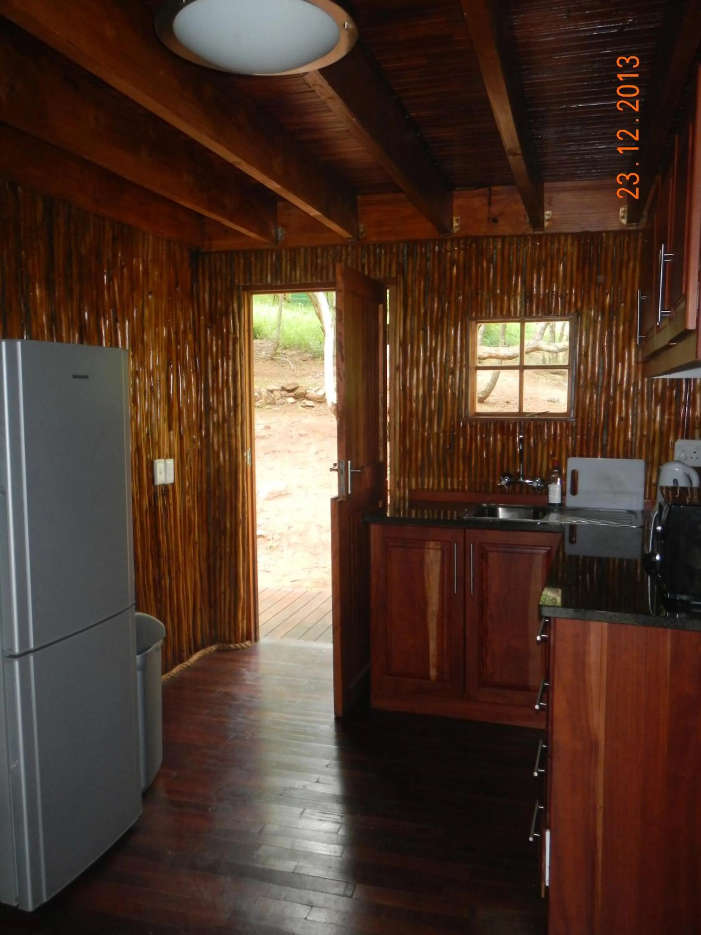 Kitchen or kitchenette in Amafu Forest Lodge