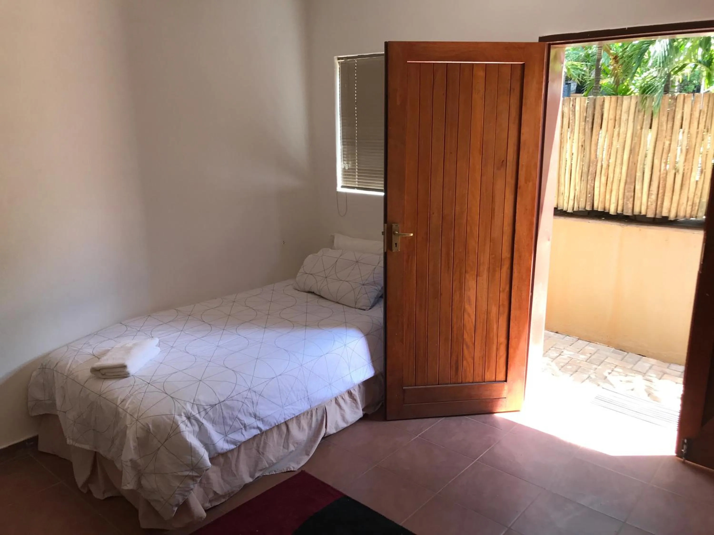 Bed in Amafu Forest Lodge