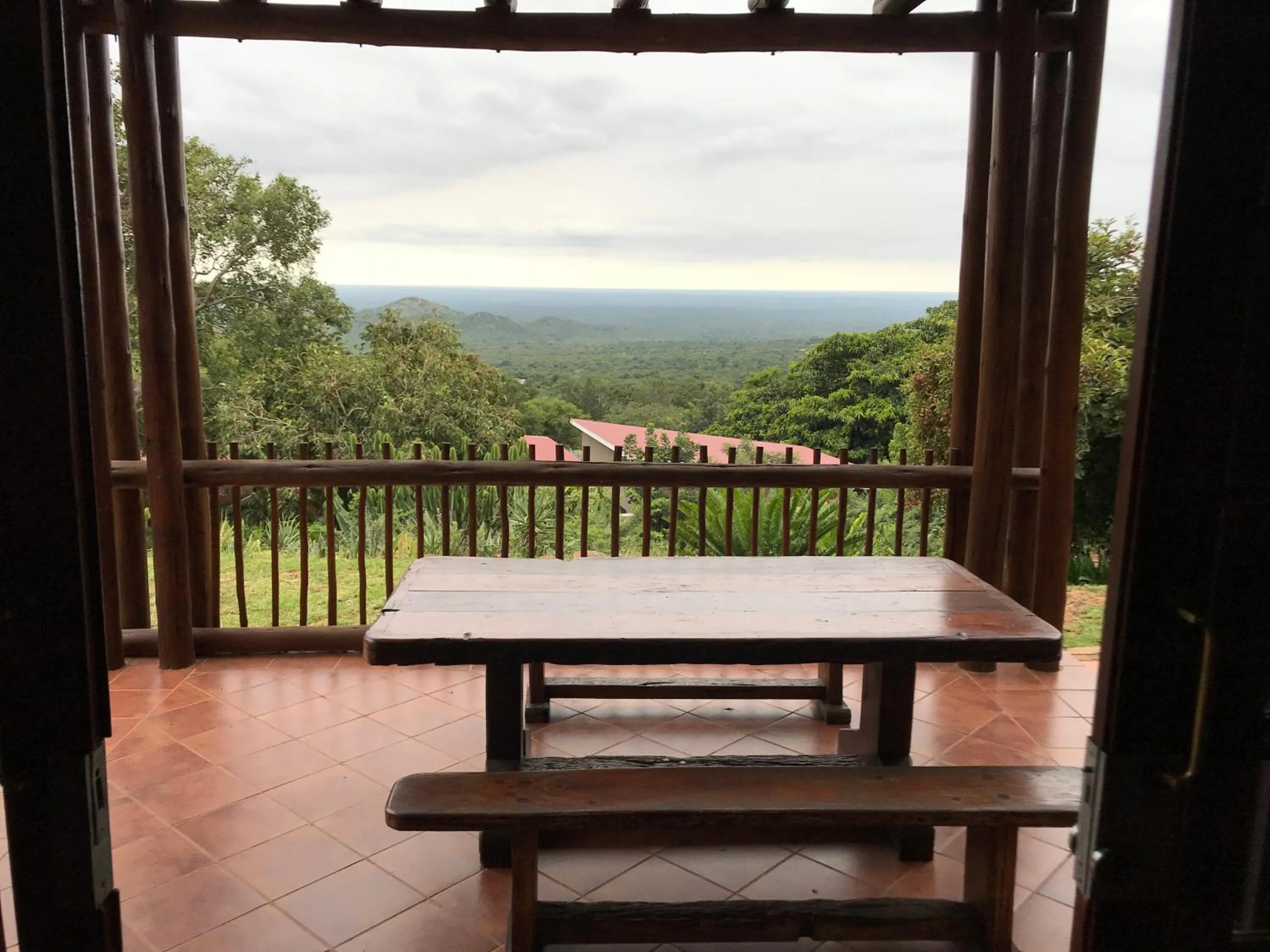 Balcony/Terrace in Amafu Forest Lodge