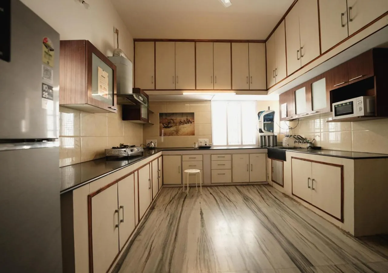 kitchen in Palace Hostel by Borrbo