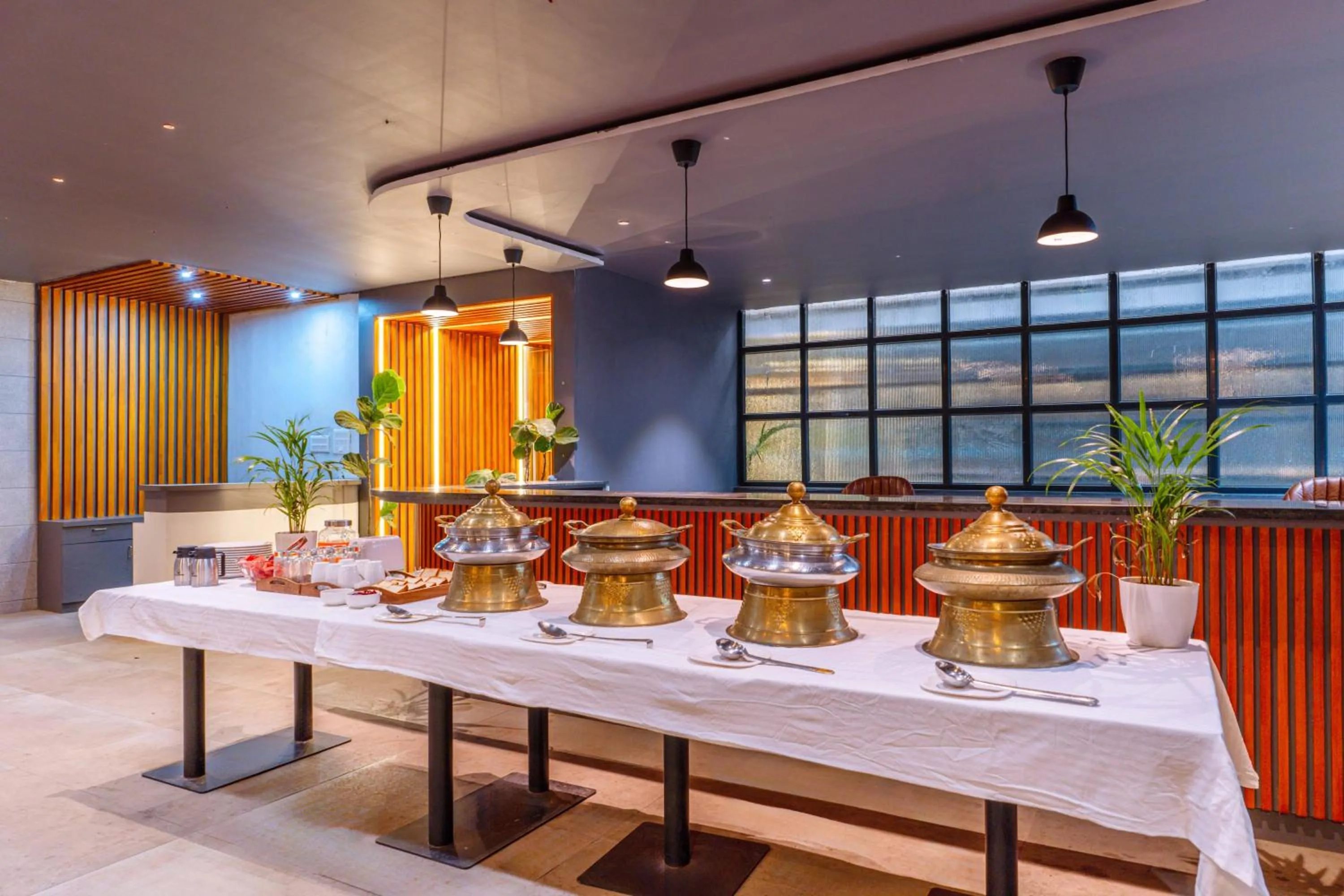 Dining area in Treebo RC Comforts