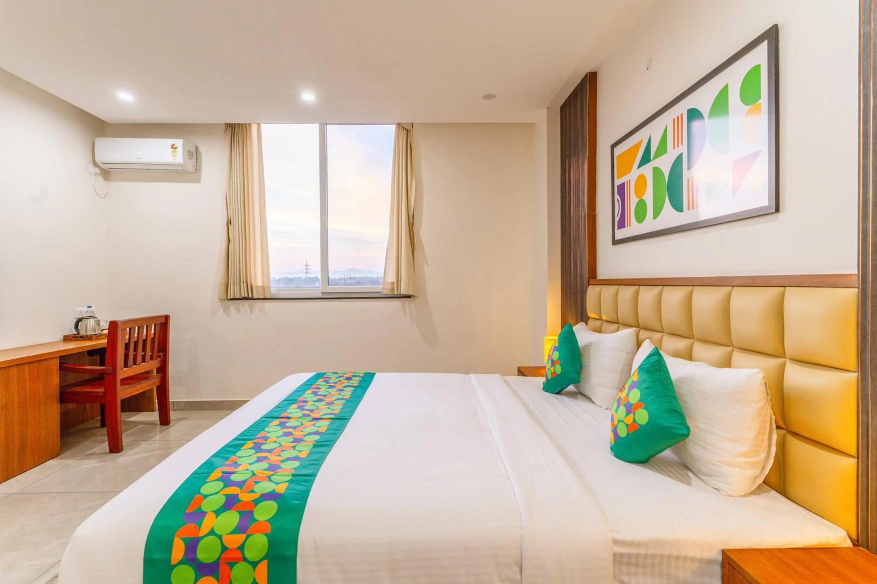 Bedroom, Bed in Treebo RC Comforts