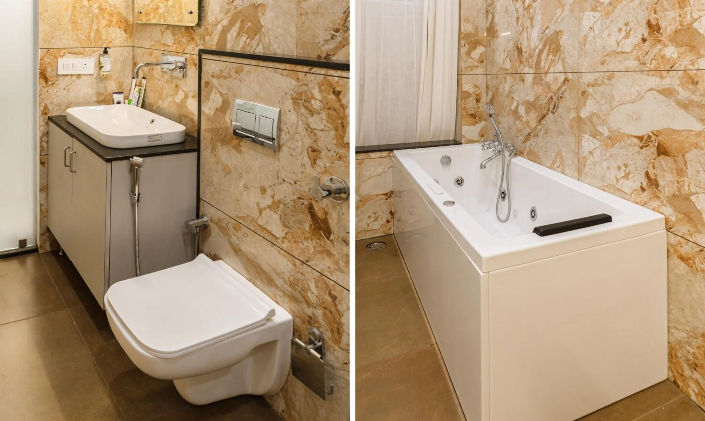 Bathroom in Treebo RC Comforts