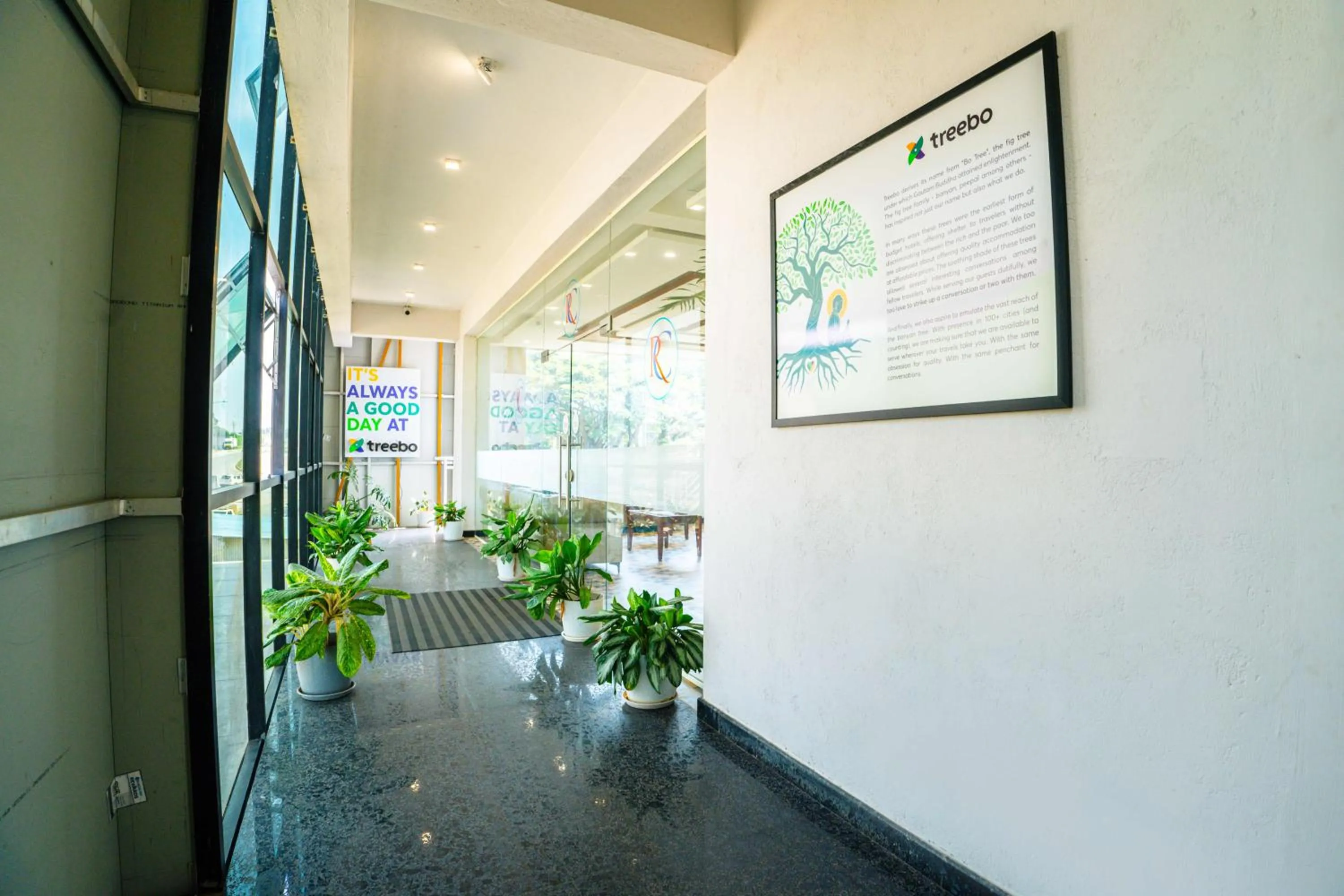 Lobby or reception in Treebo RC Comforts