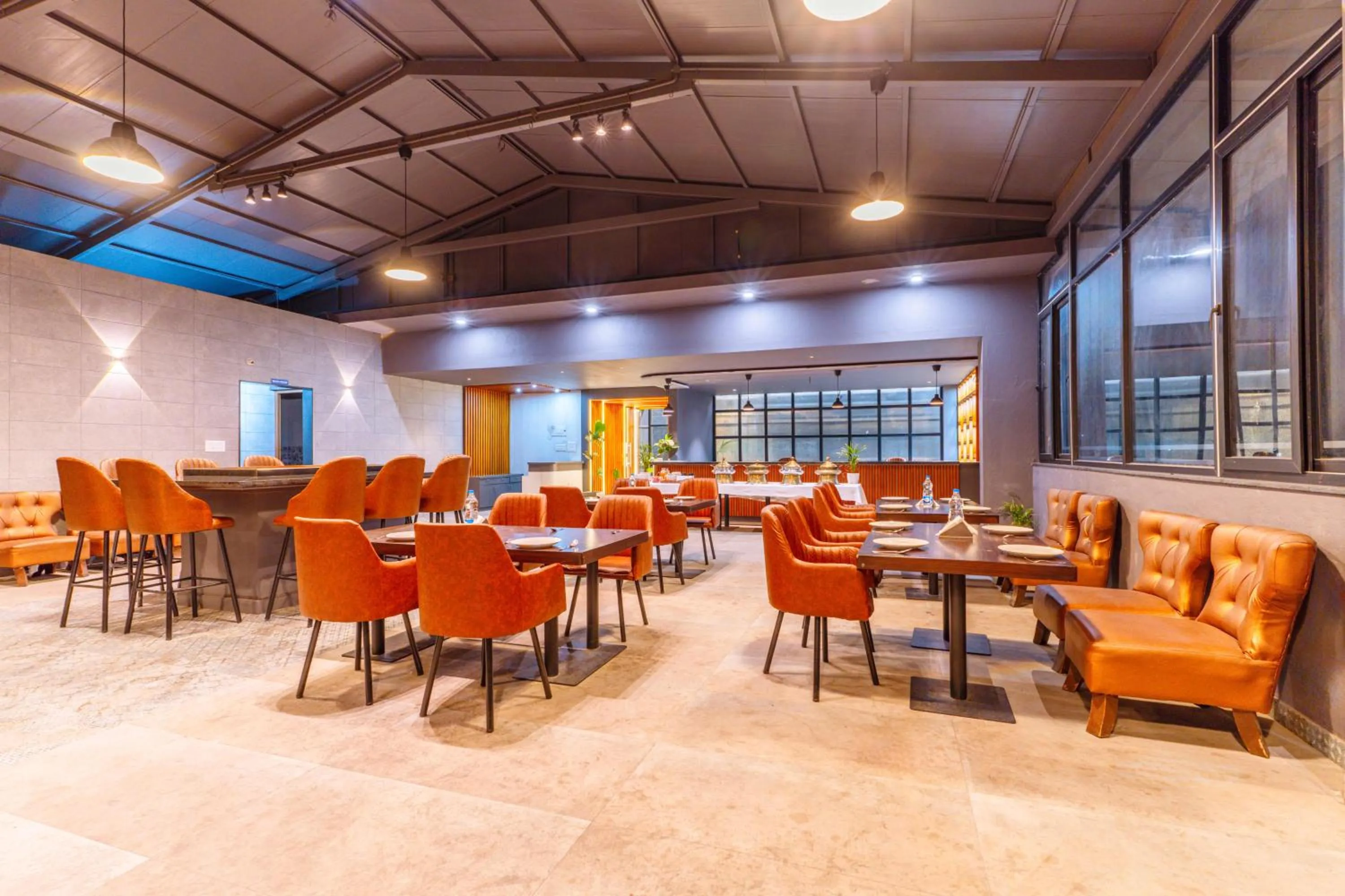 Dining area in Treebo RC Comforts