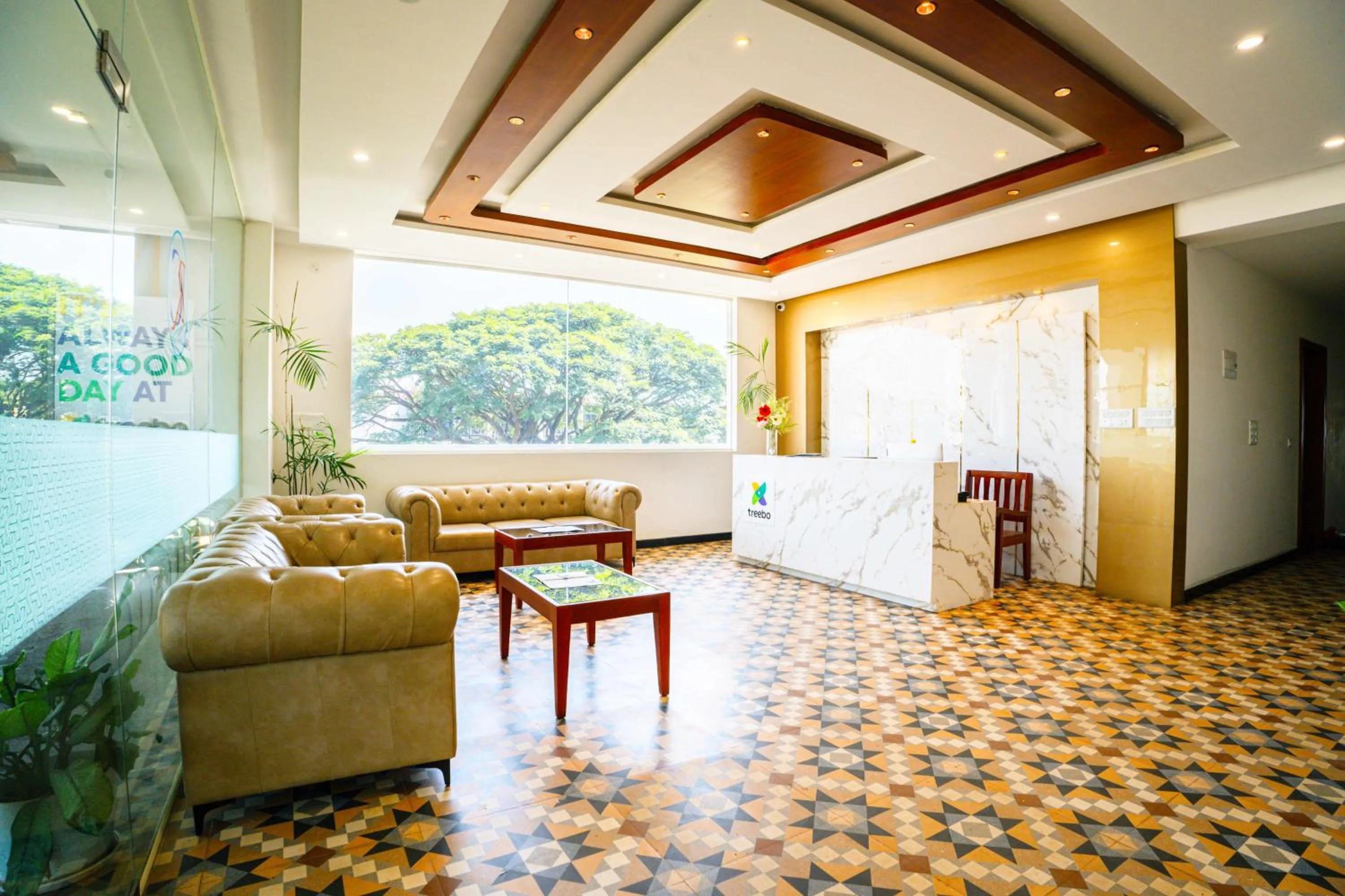 Lobby or reception in Treebo RC Comforts