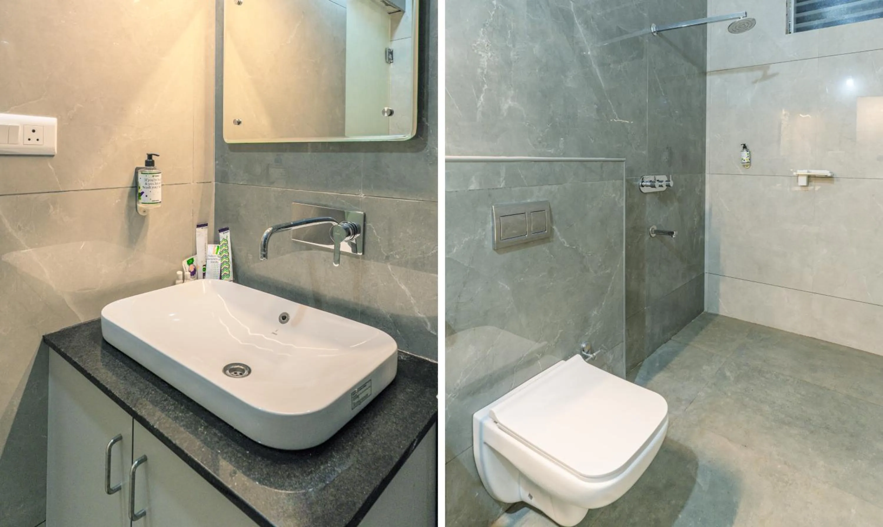 Bathroom in Treebo RC Comforts