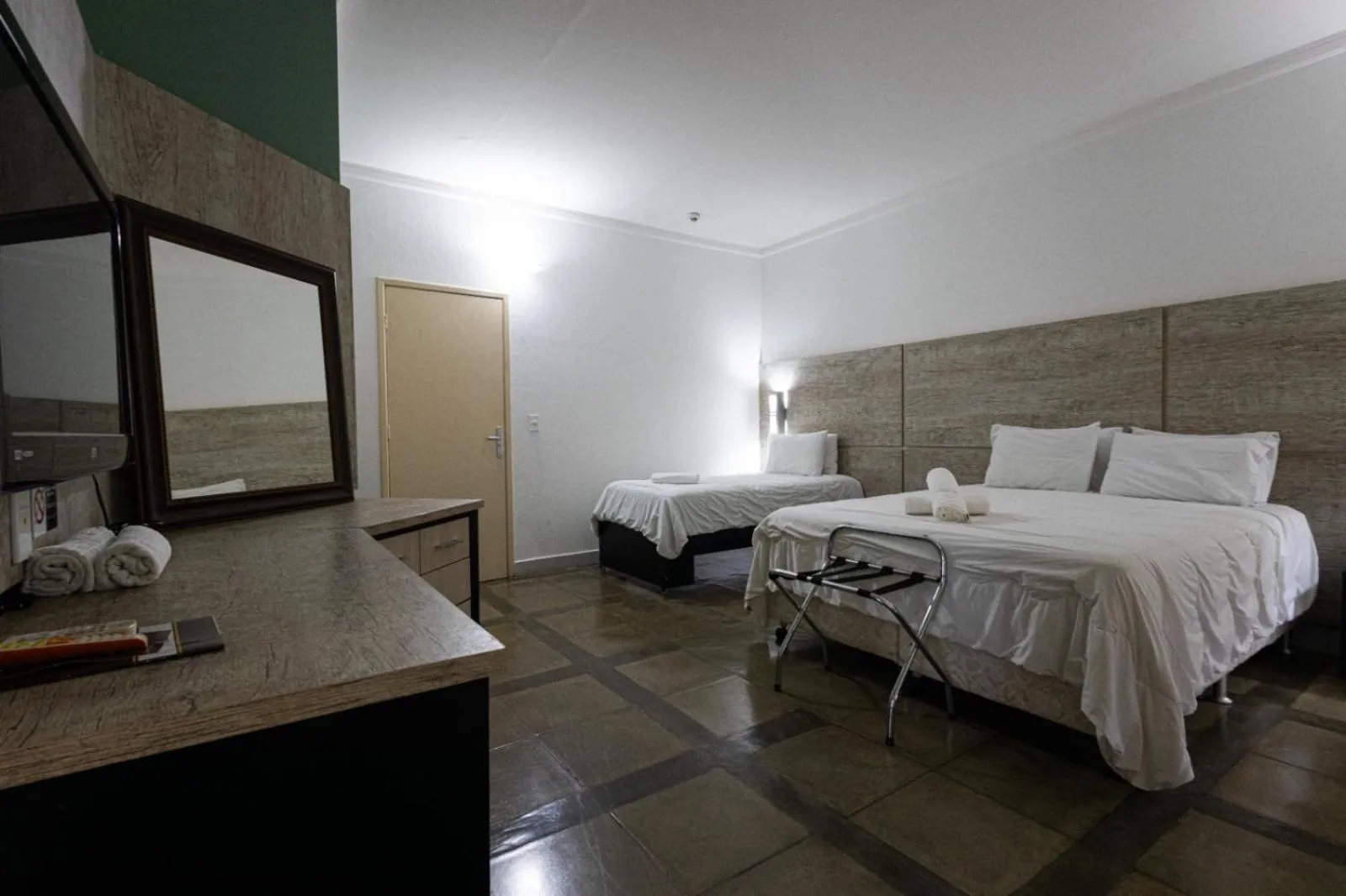 Bed in ARAGUAIA HOTEL