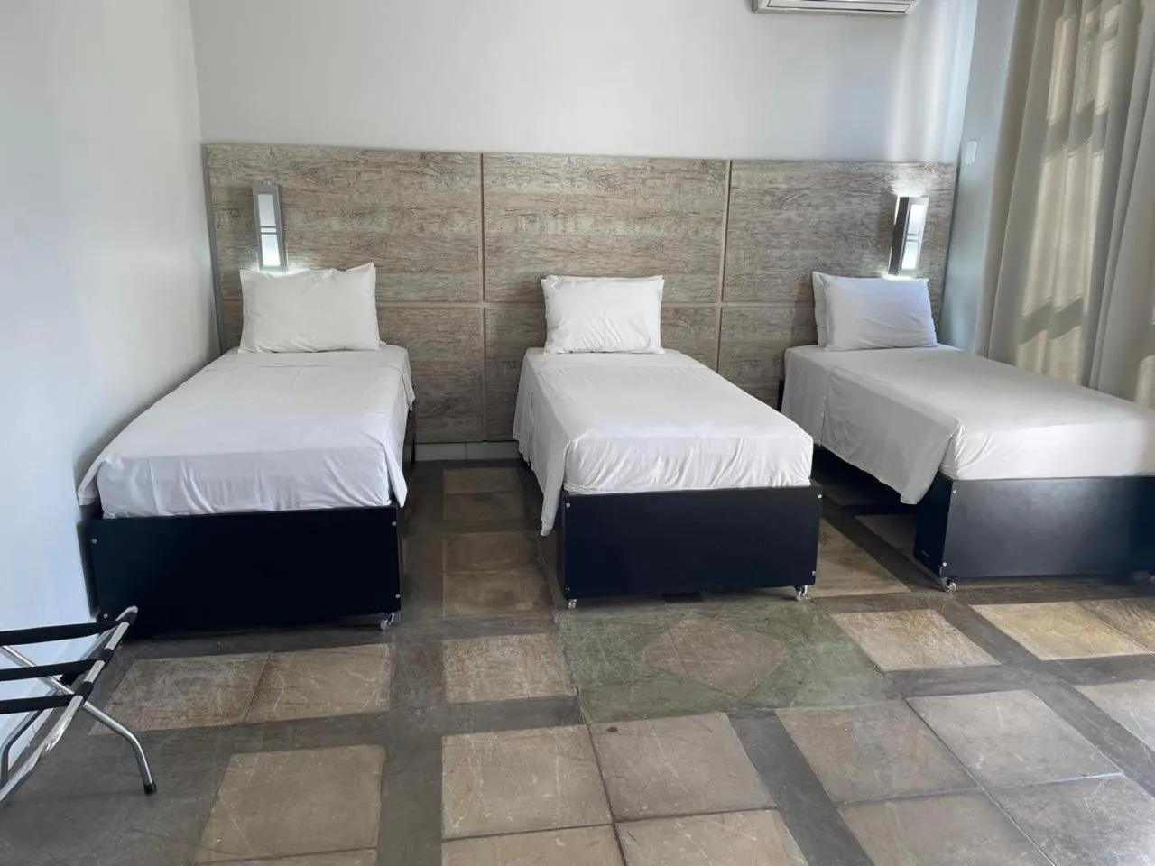 Bed in ARAGUAIA HOTEL