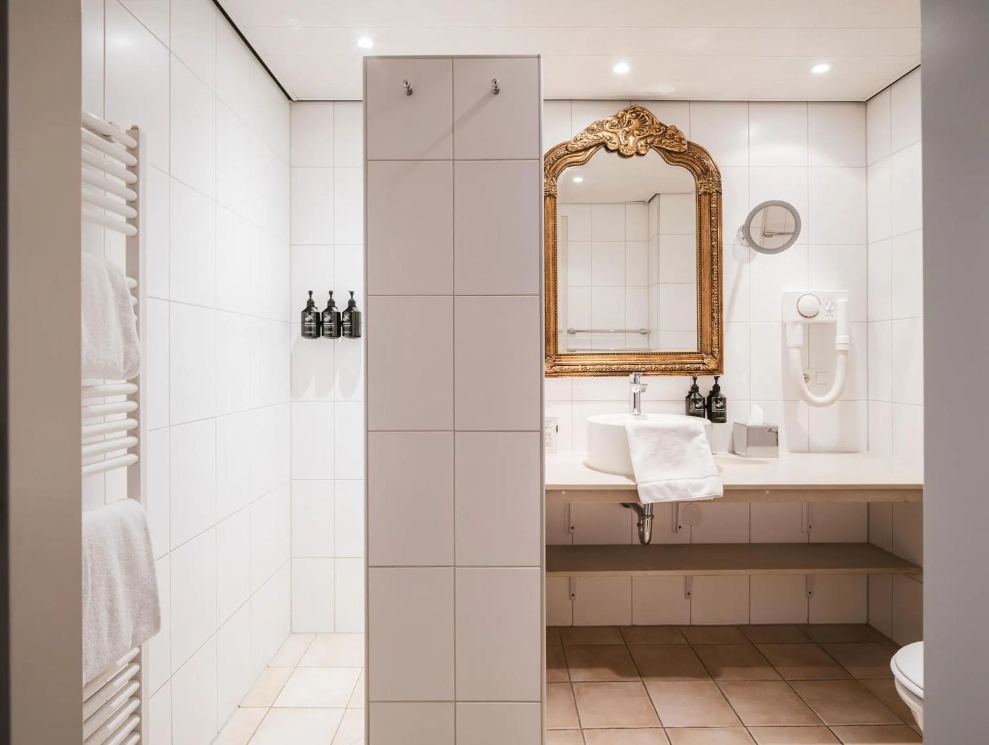 Shower in Strandhotel Domburg