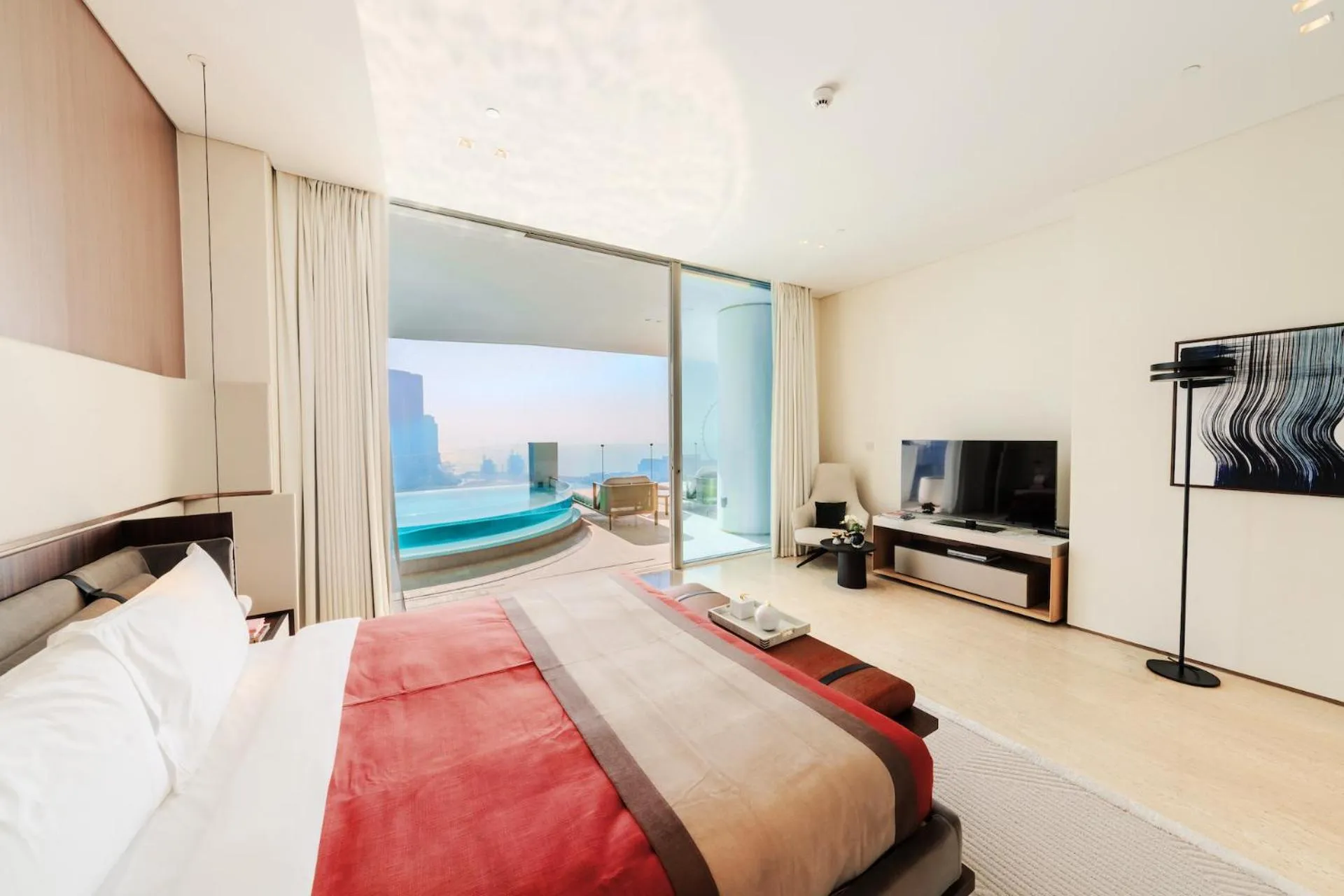 Bedroom, Bed in FIVE Luxe