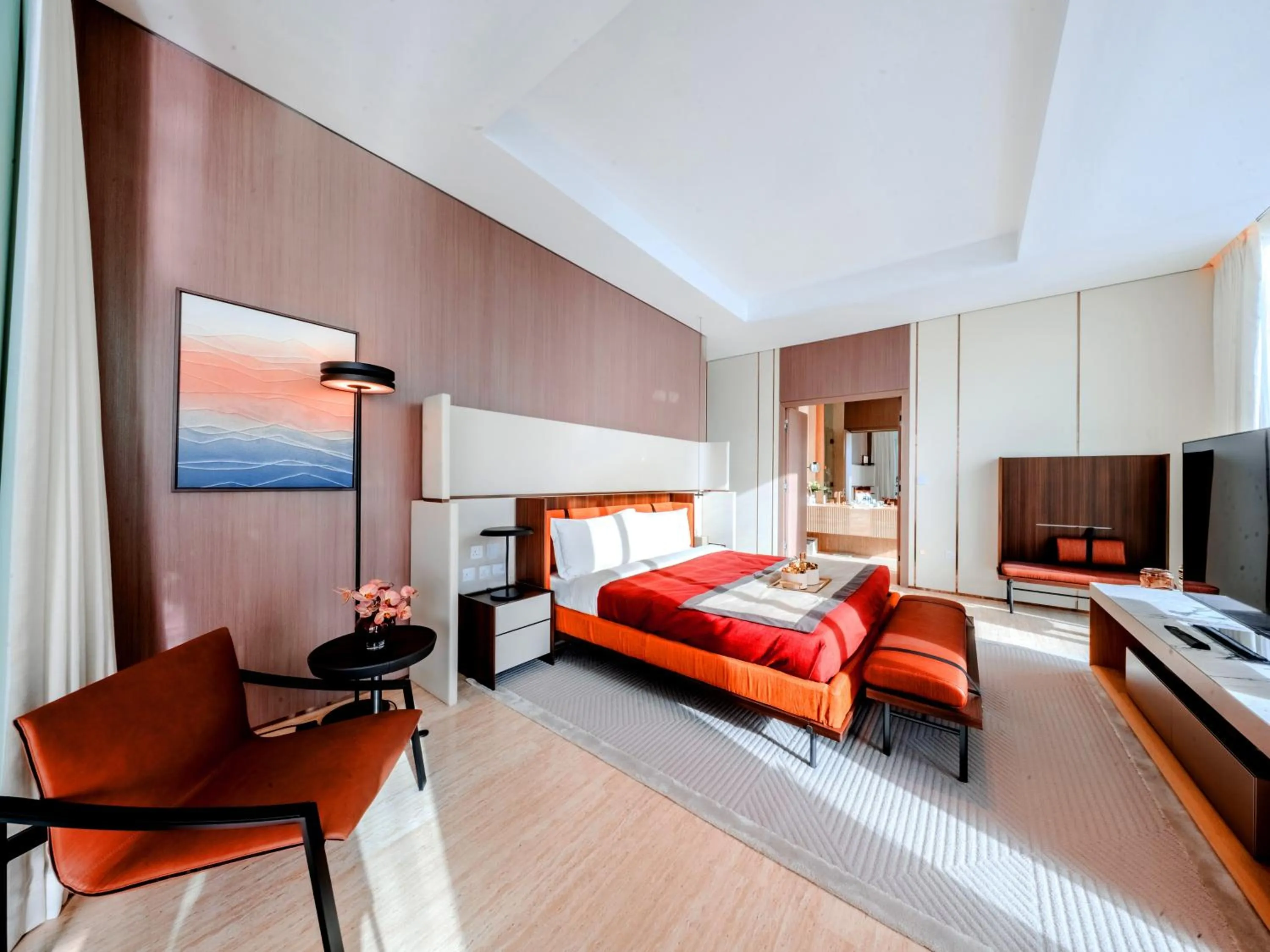 Bedroom, Bed in FIVE Luxe