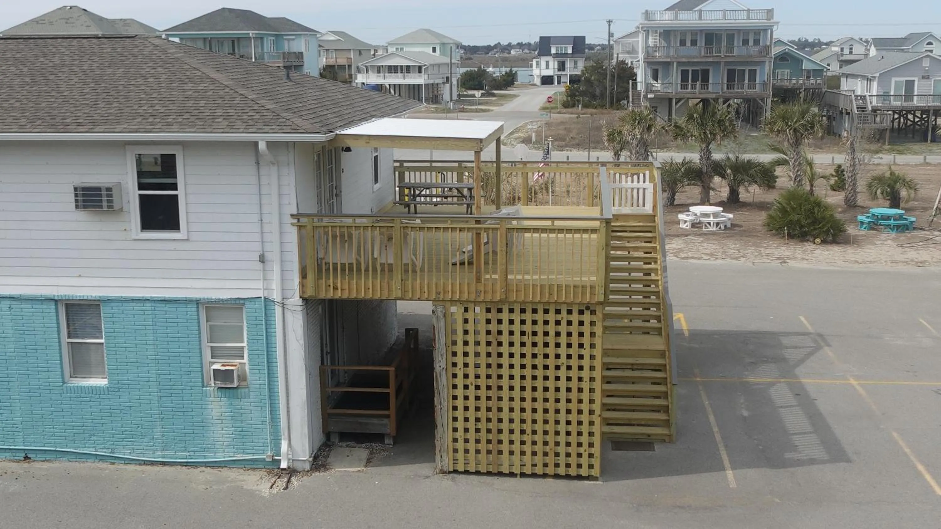 Balcony/Terrace in Sea Vista Motel