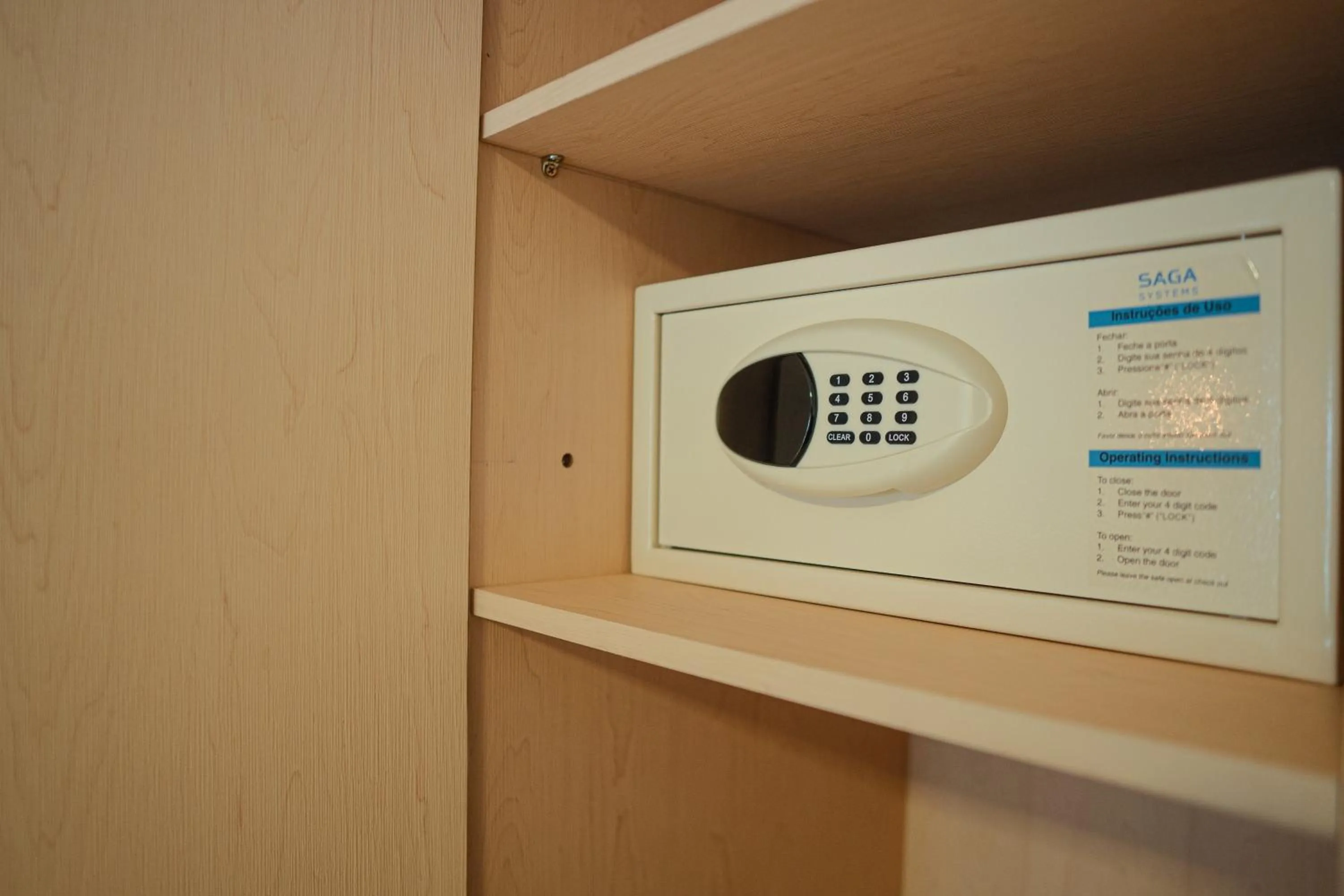 safe in Pousada Mansão da Costa