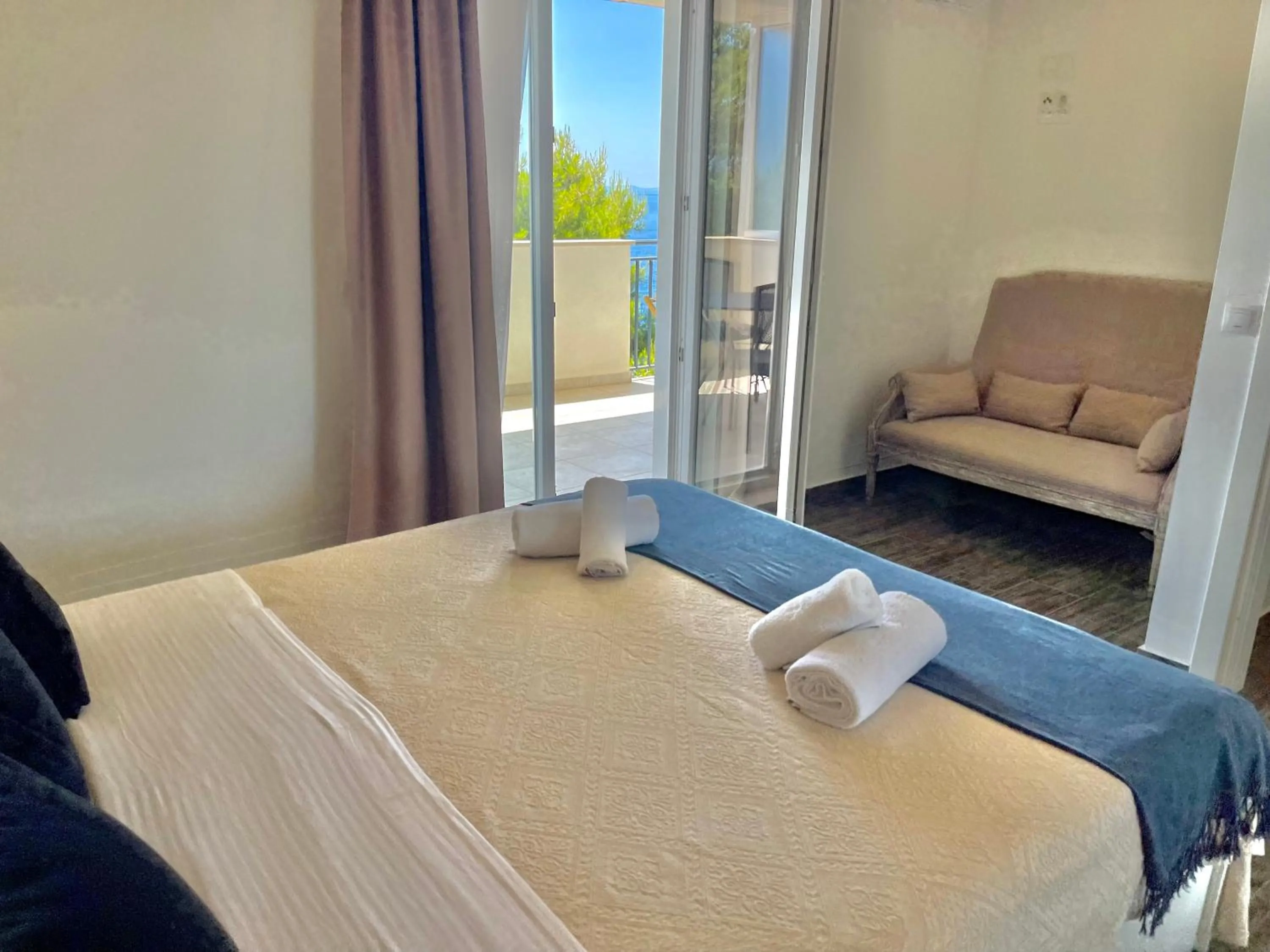 Bedroom, Bed in Apartments Domani