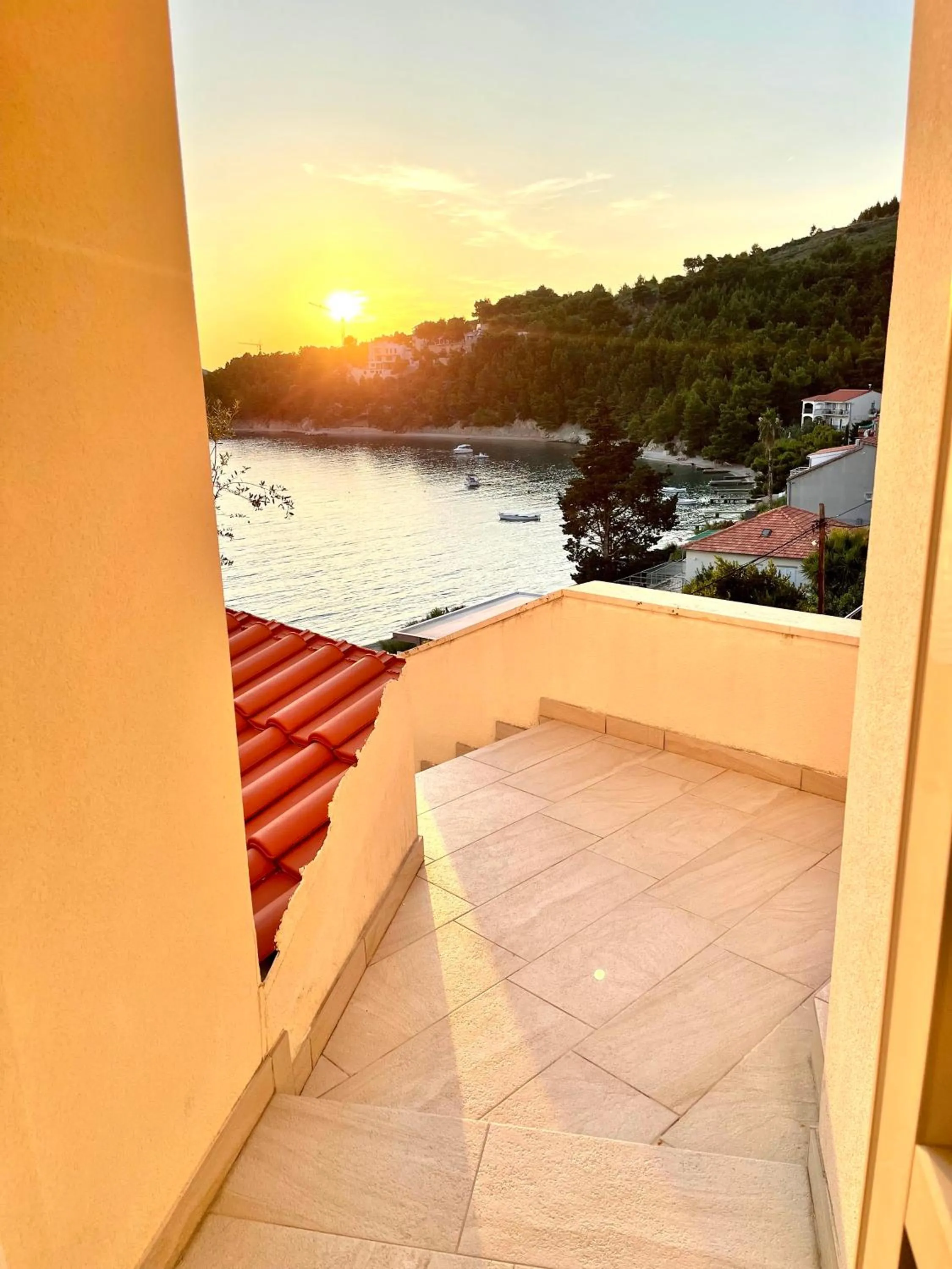 Sunset in Apartments Domani