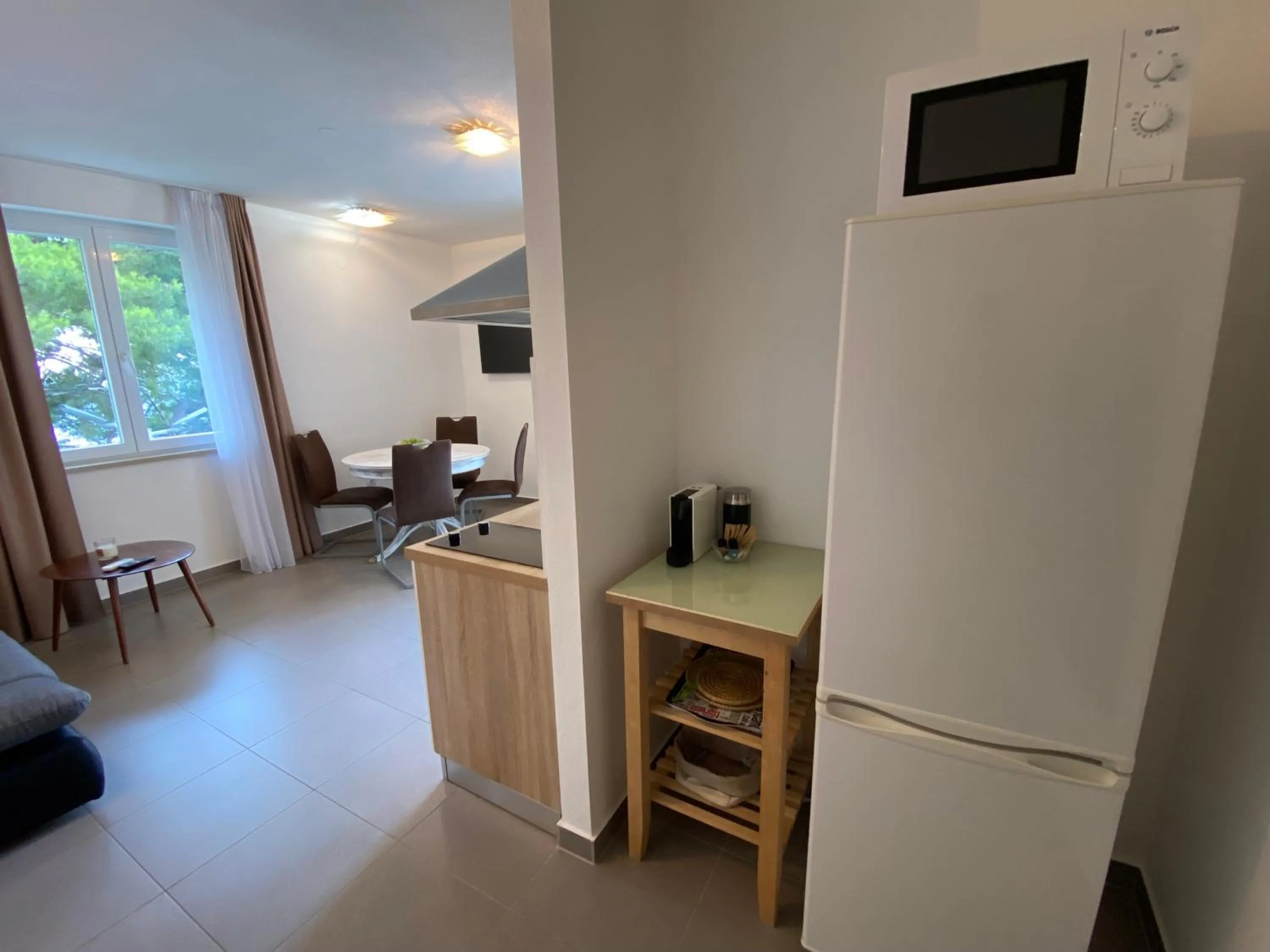 Coffee/tea facilities in Apartments Domani
