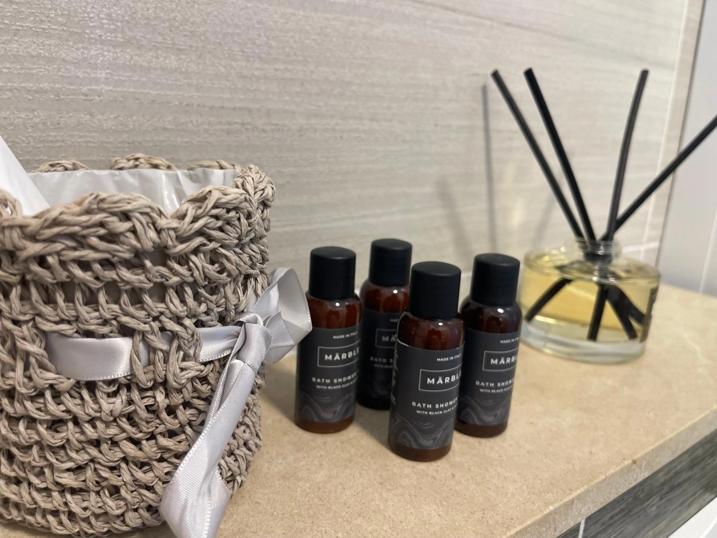 Bathroom in Apartments Domani
