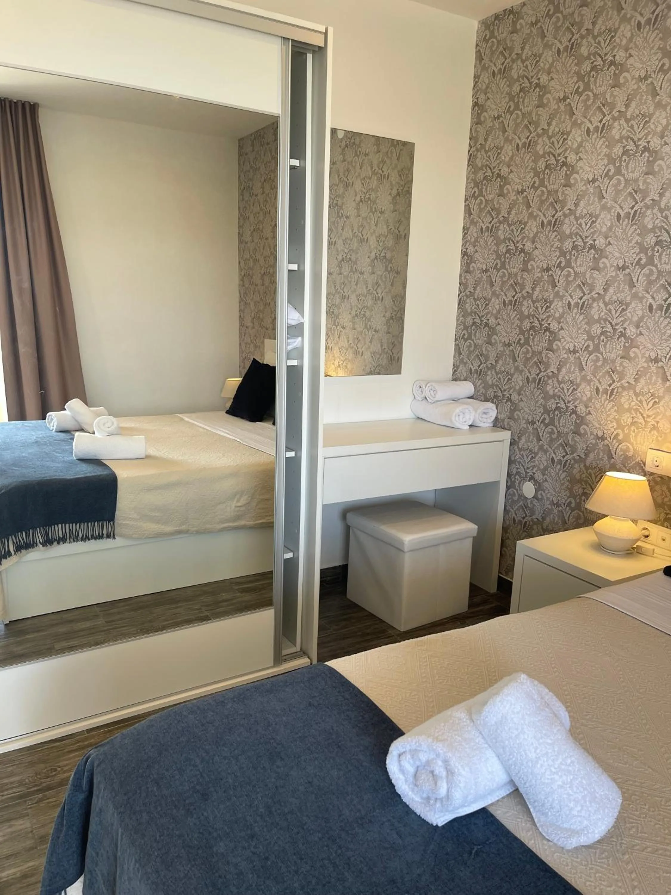 Bedroom, Bed in Apartments Domani