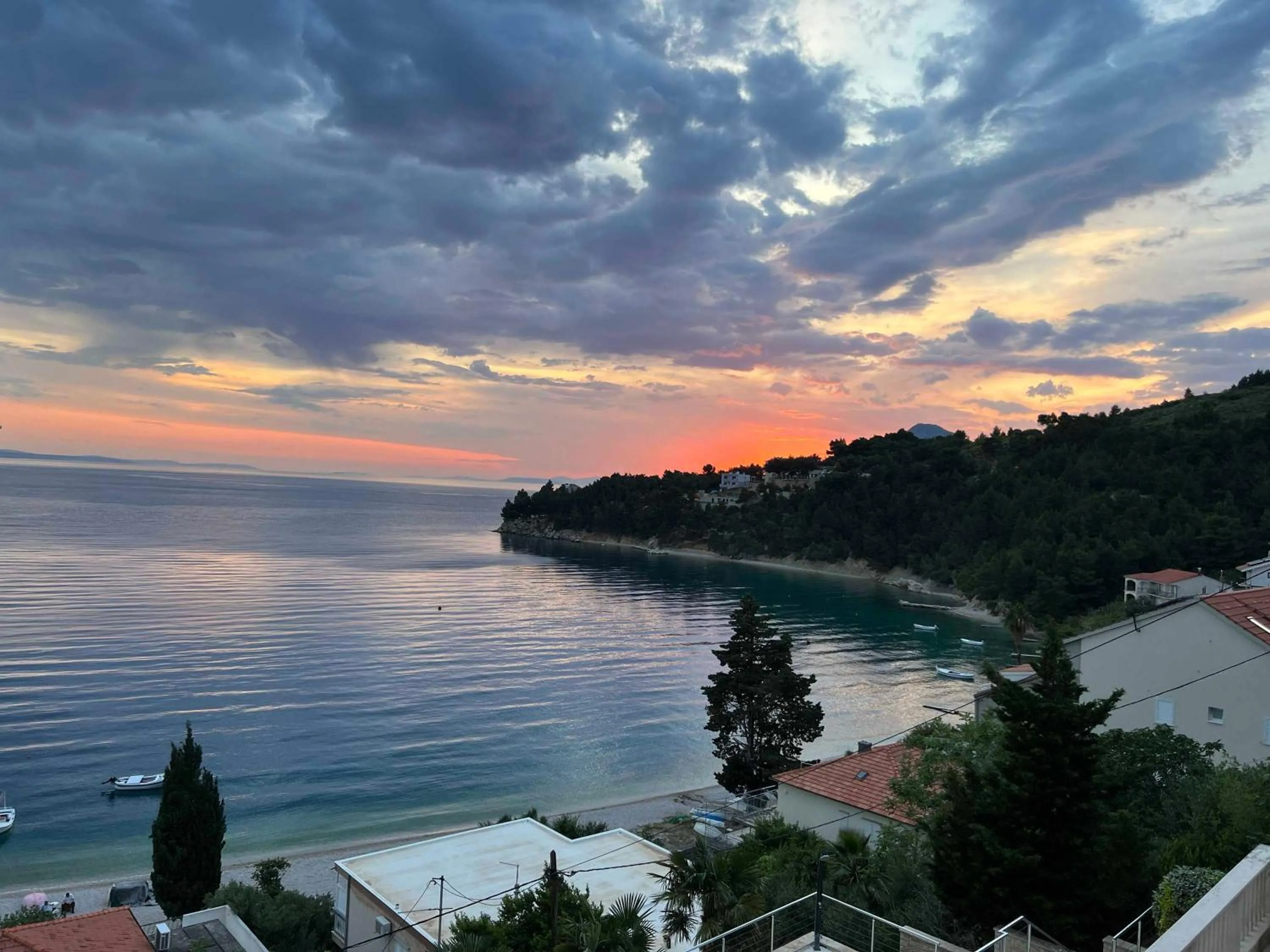 Sunset in Apartments Domani