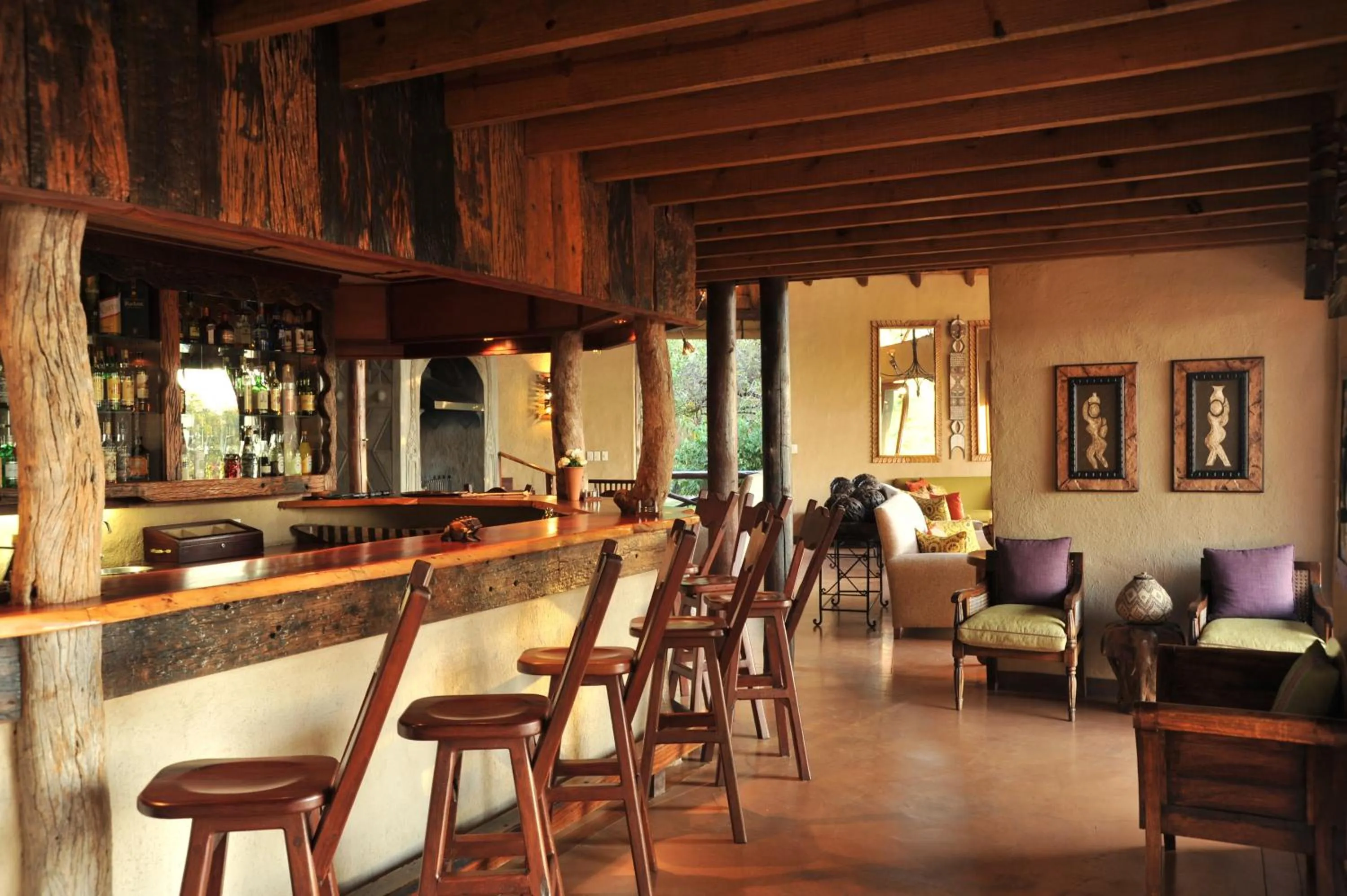 Day in Lukimbi Safari Lodge