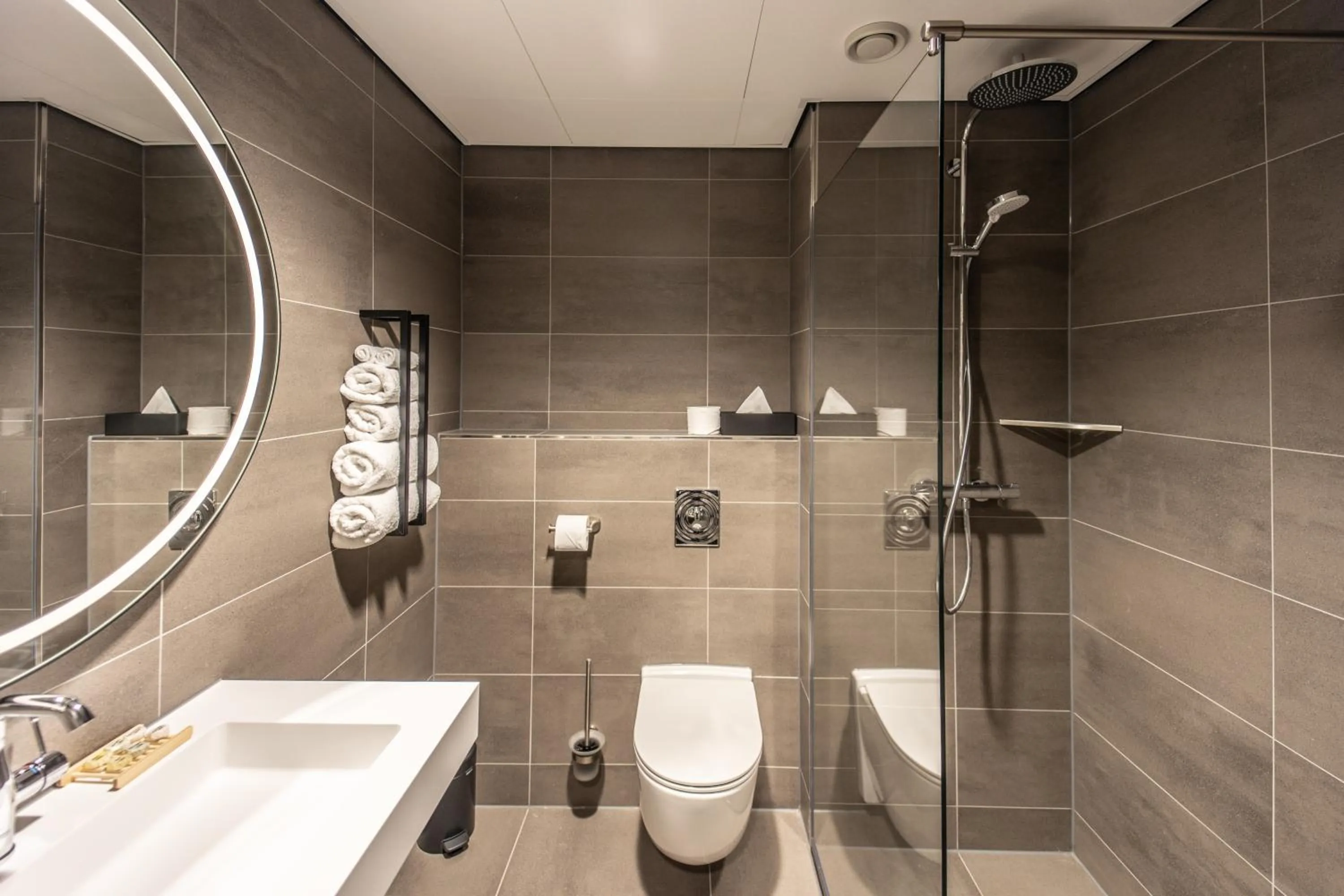 Bathroom in Notiz Hotel Leeuwarden