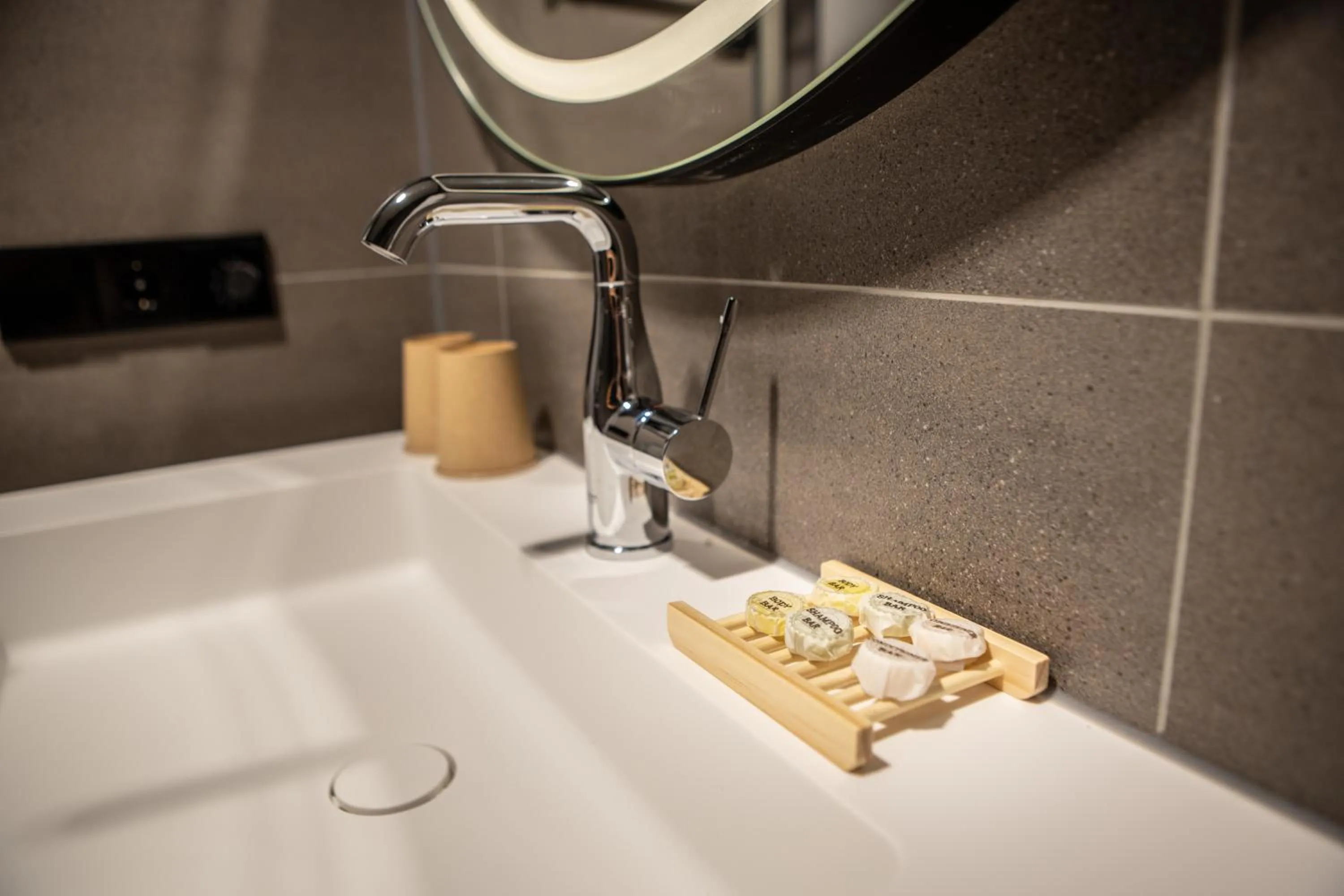 Bathroom in Notiz Hotel Leeuwarden