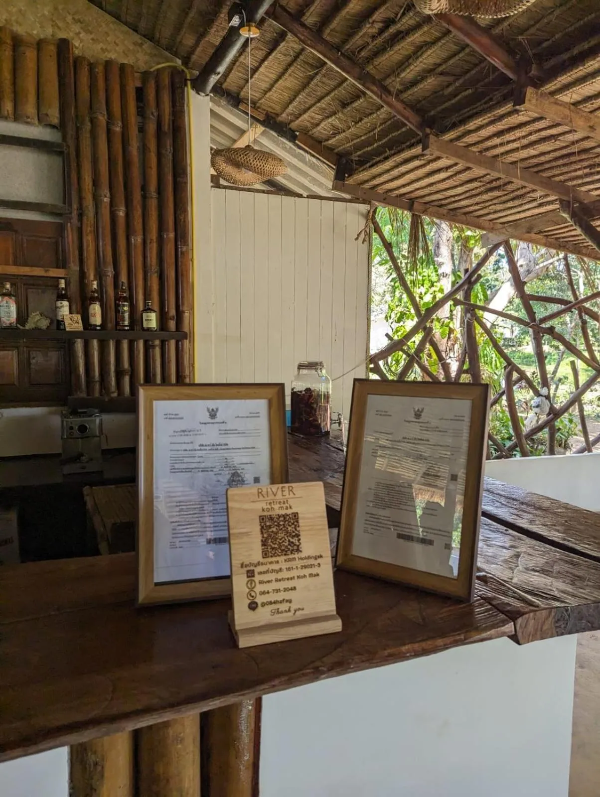 Restaurant/places to eat in The River Retreat Koh Mak