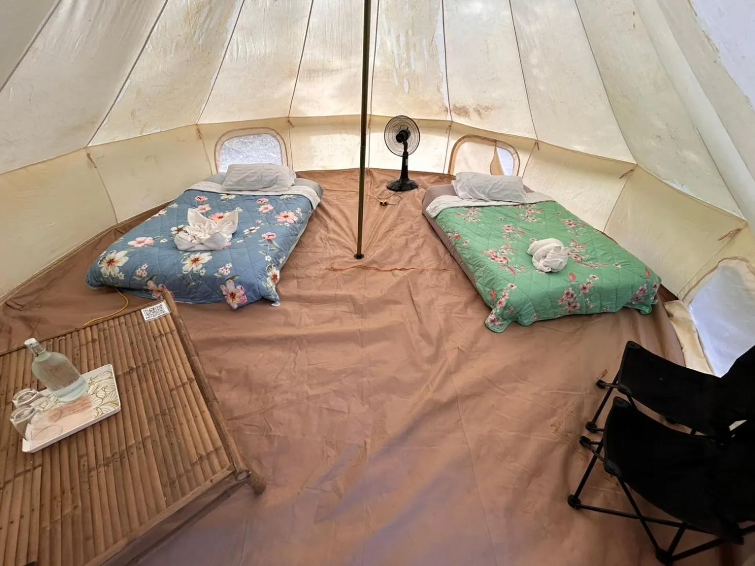 Bed in The River Retreat Koh Mak