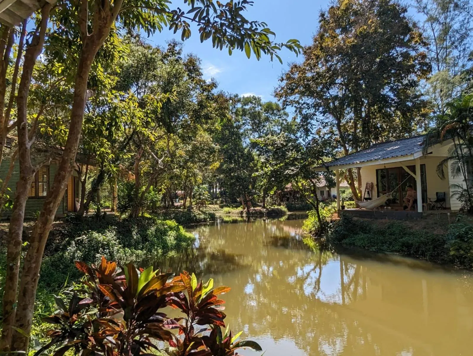 Garden in The River Retreat Koh Mak