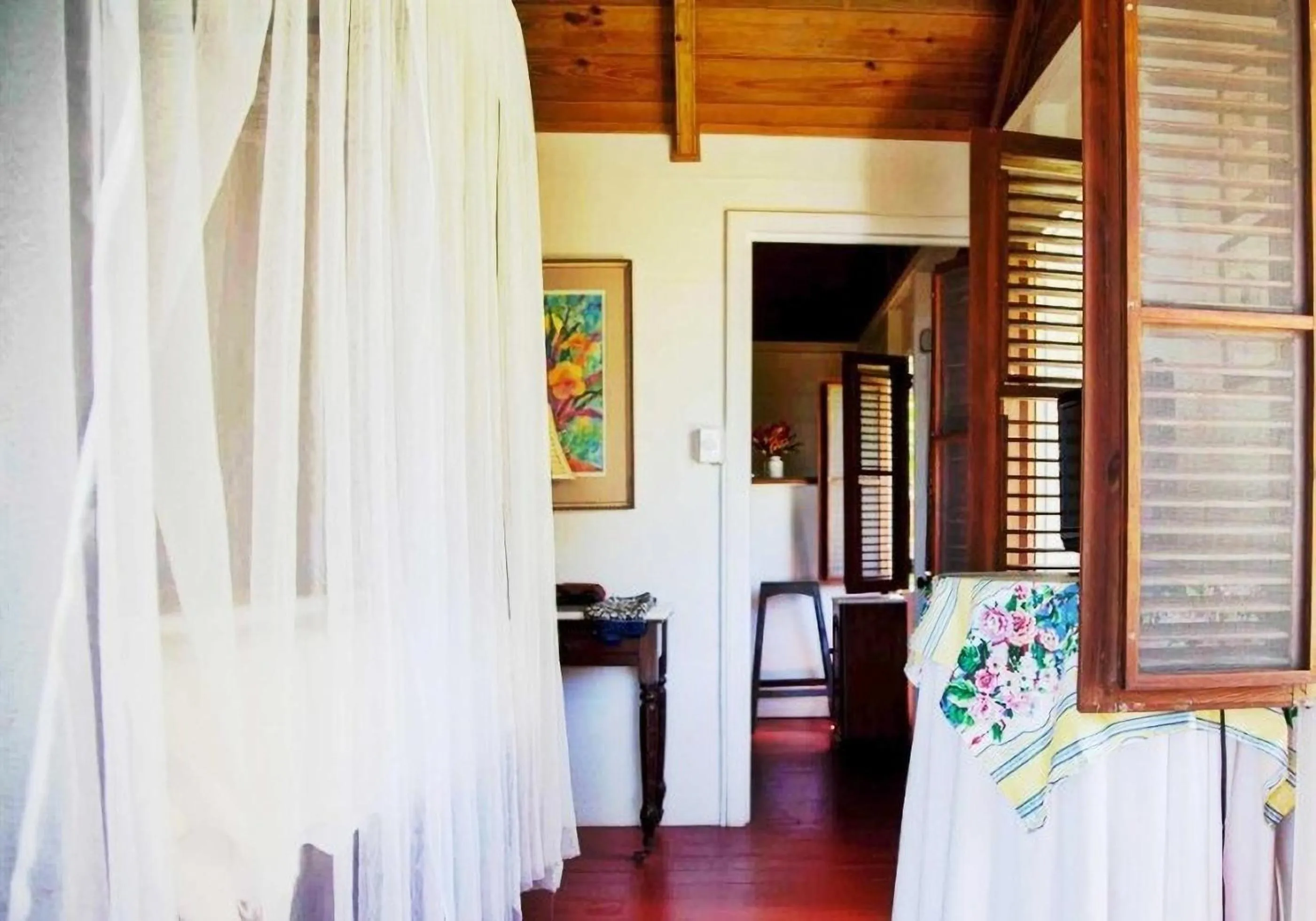 Bedroom in Hermitage Nevis