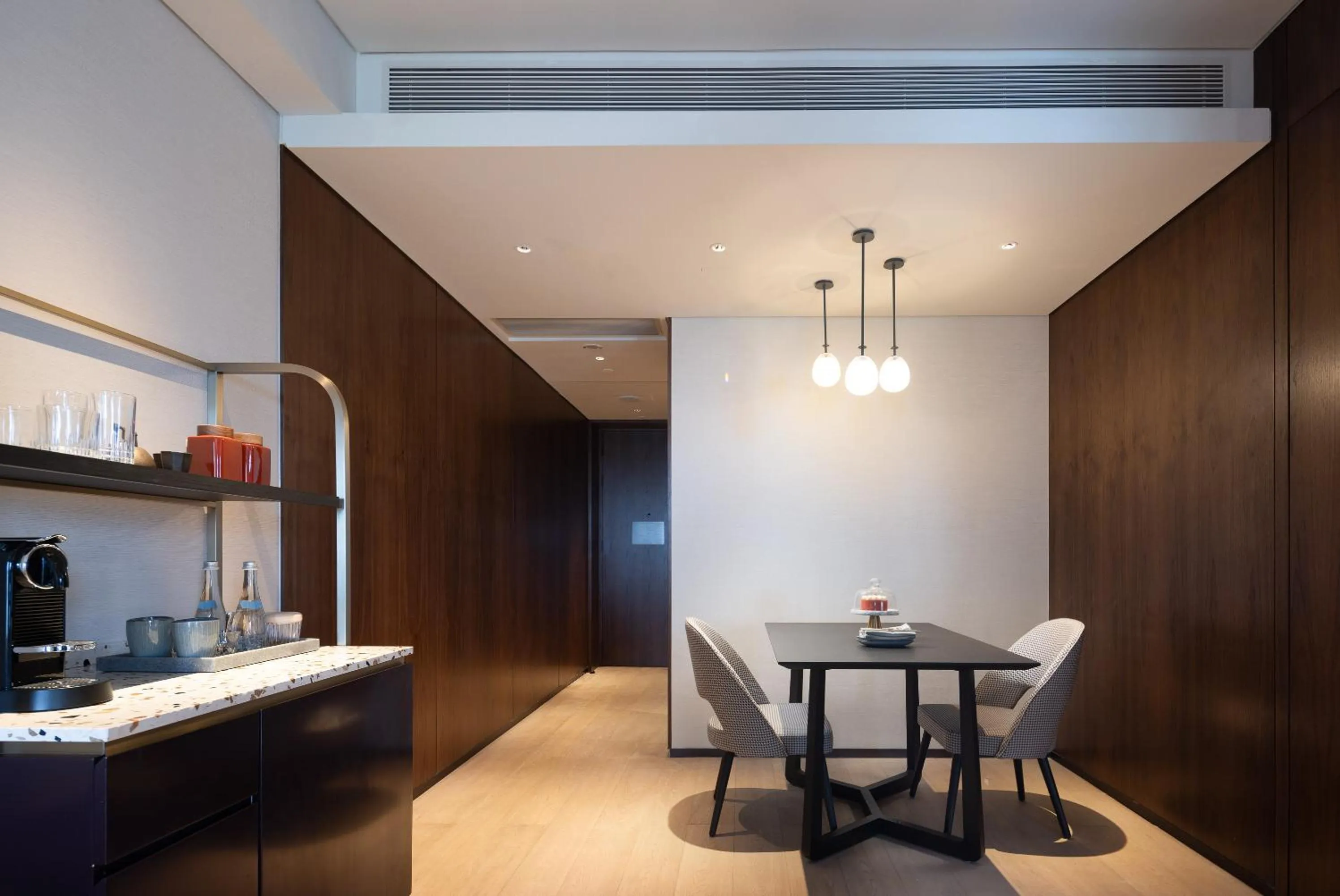 Dining area in New World Guangzhou Hotel