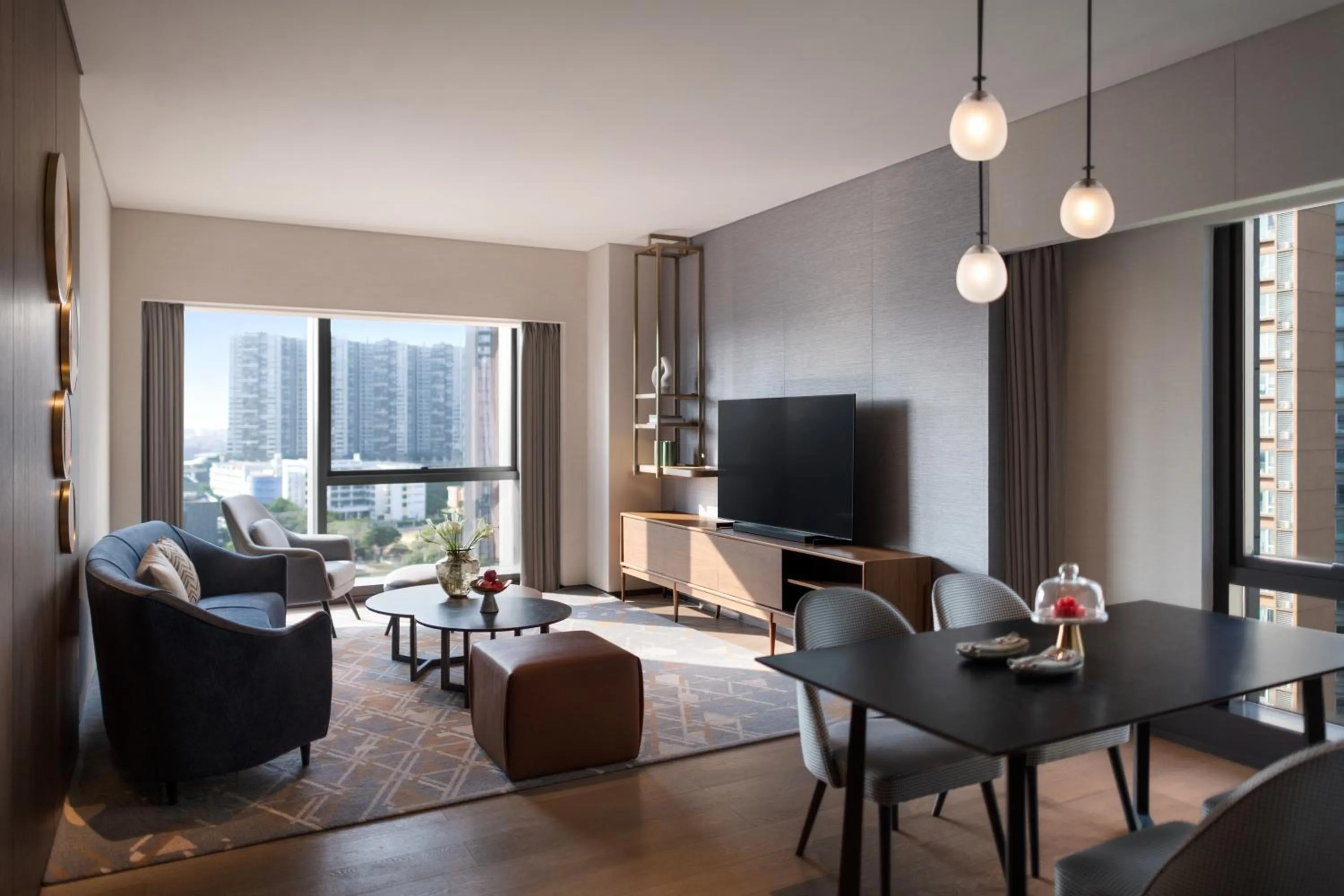 Living room in New World Guangzhou Hotel