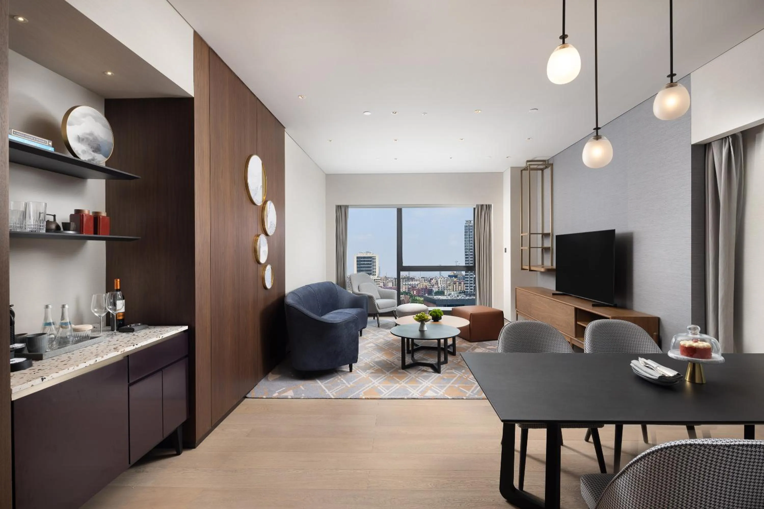 Living room in New World Guangzhou Hotel