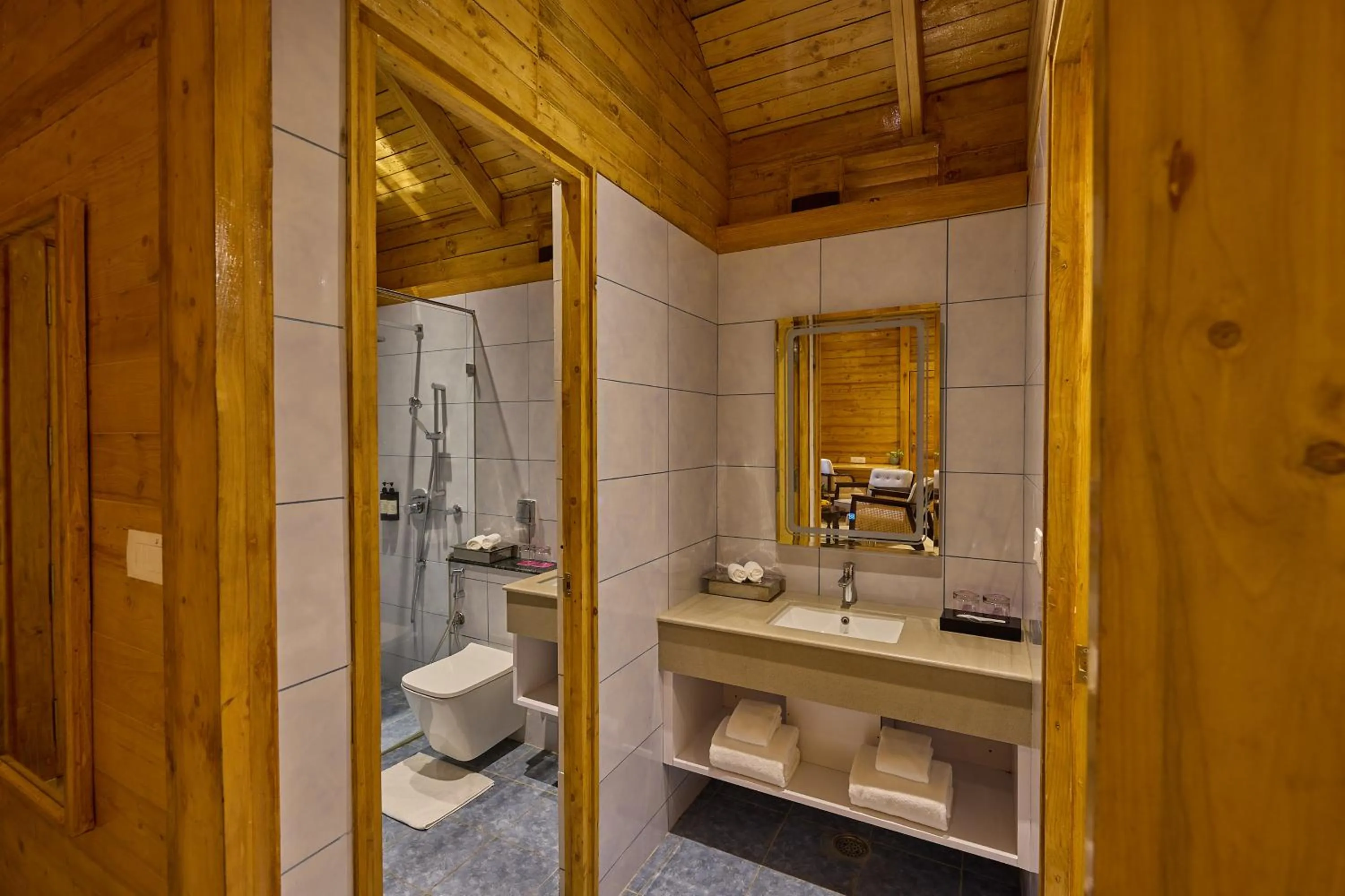 Bathroom in Regenta Resort Sakleshpur