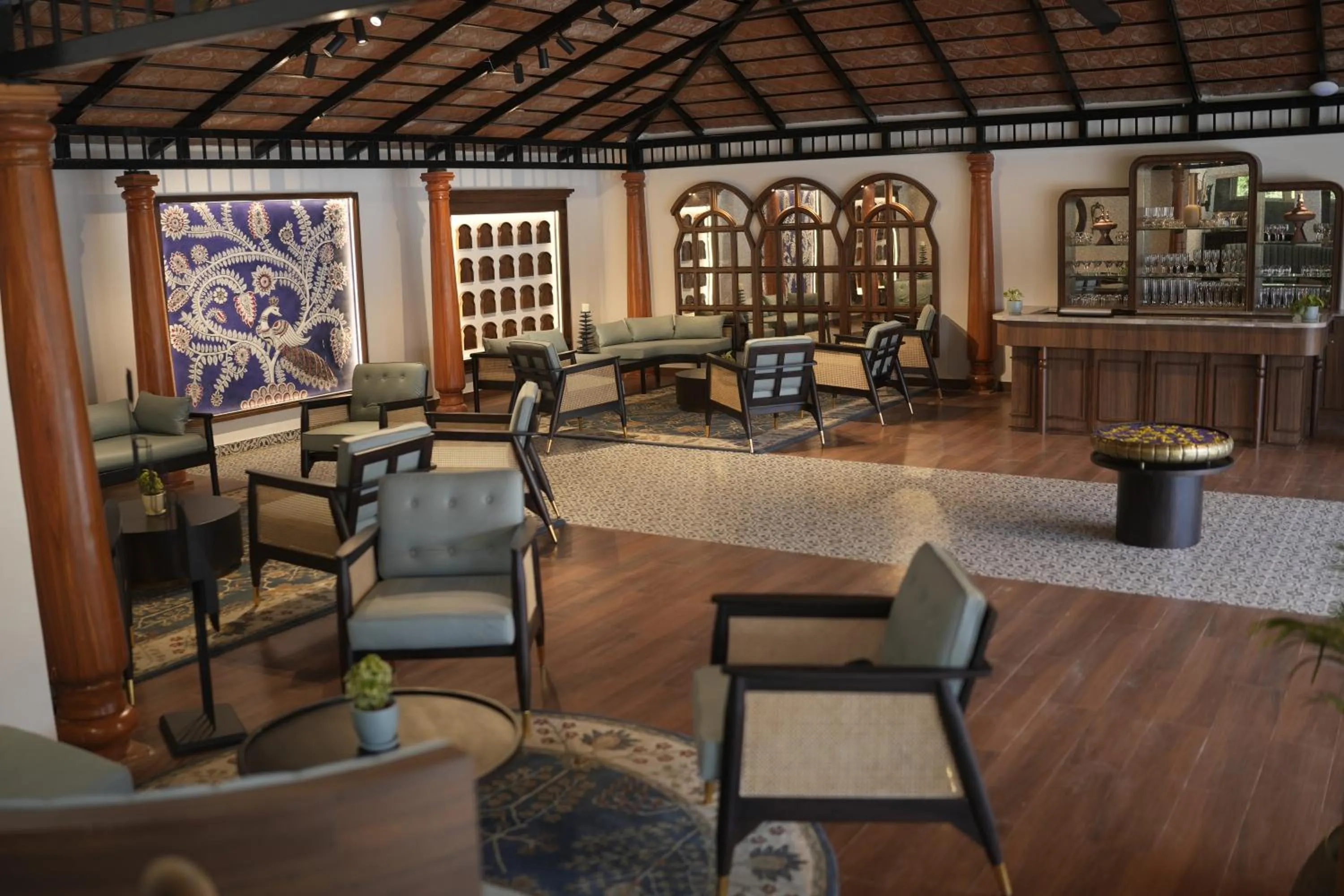 Lounge or bar in Regenta Resort Sakleshpur