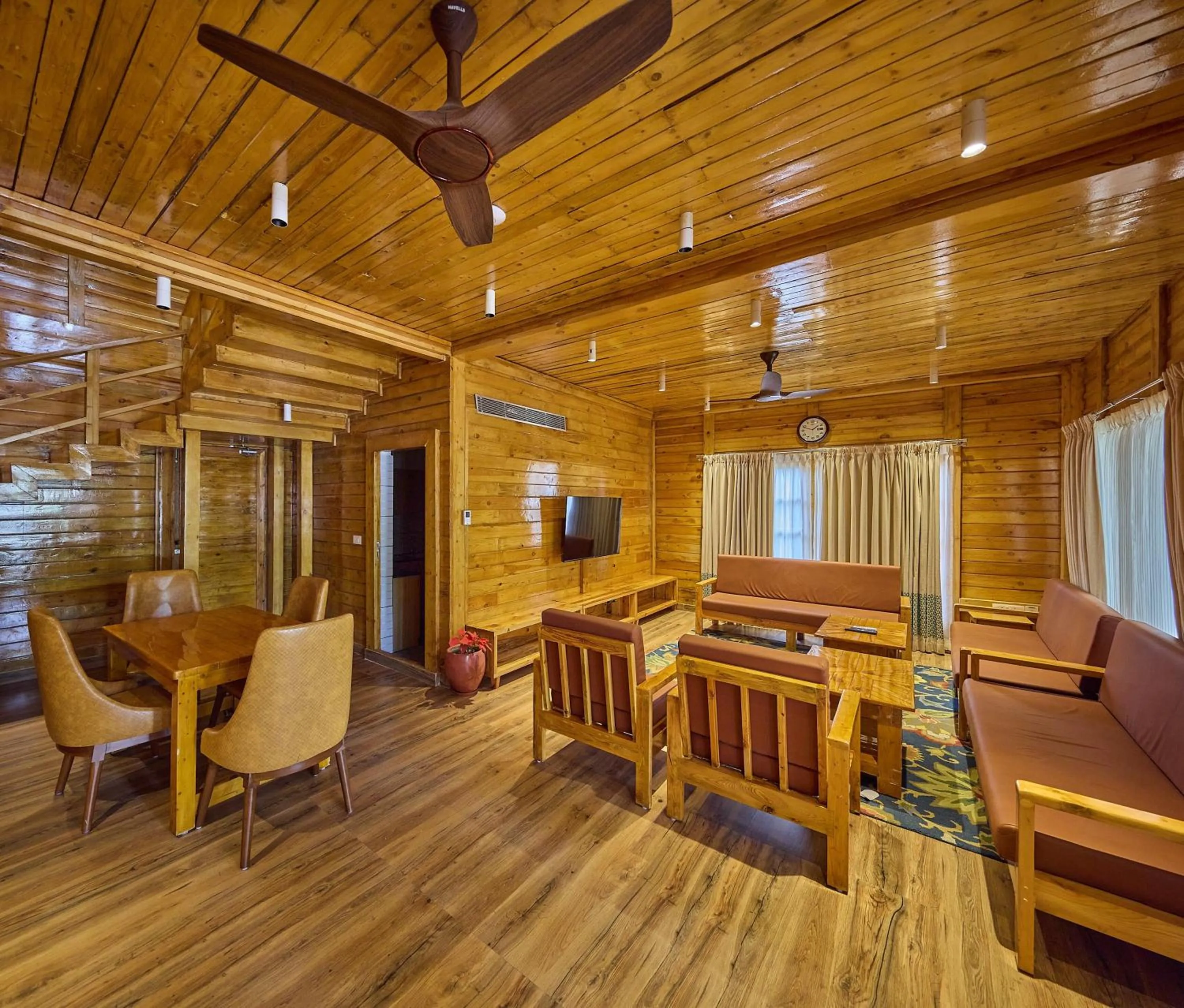 Living room in Regenta Resort Sakleshpur