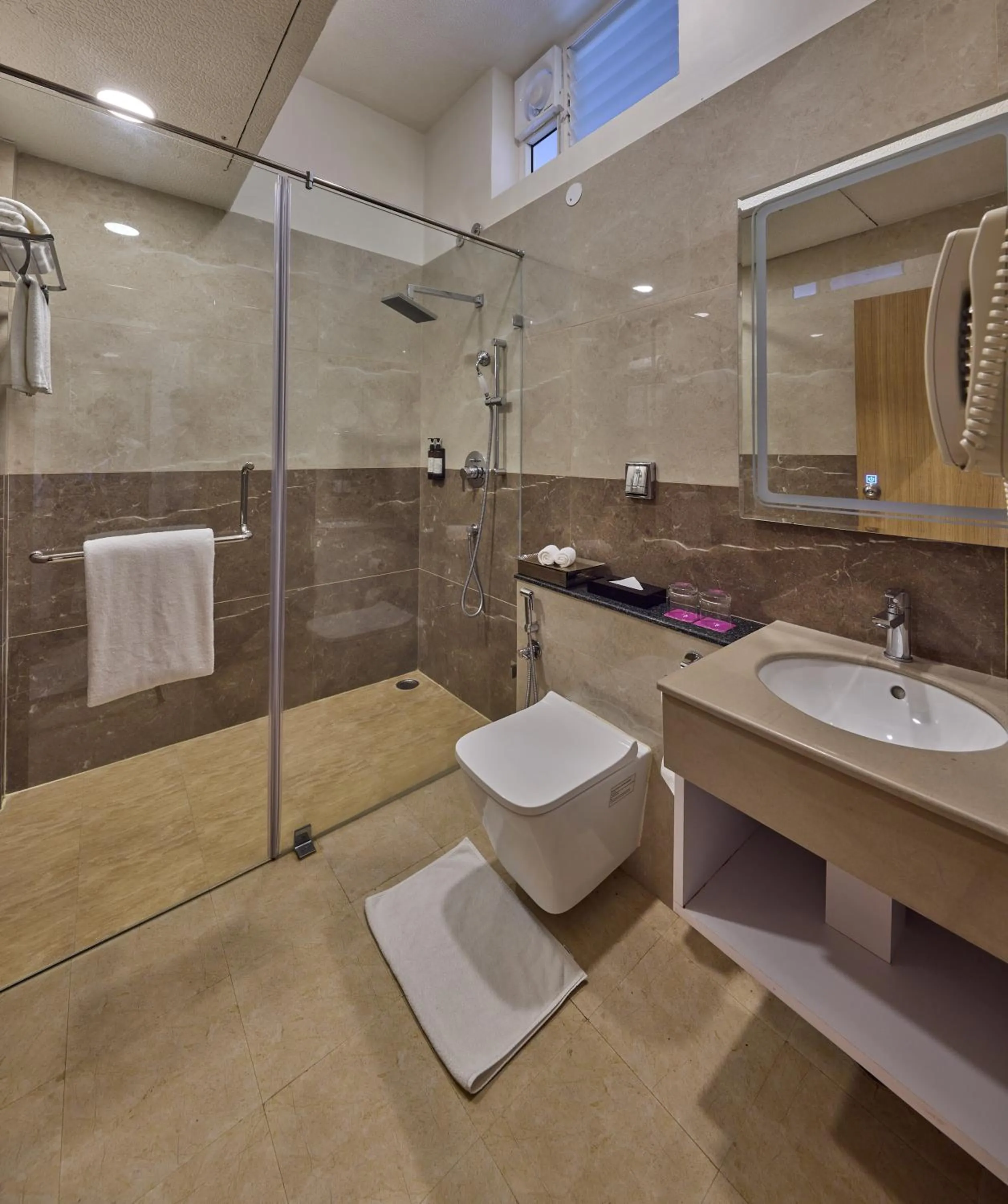 Bathroom in Regenta Resort Sakleshpur