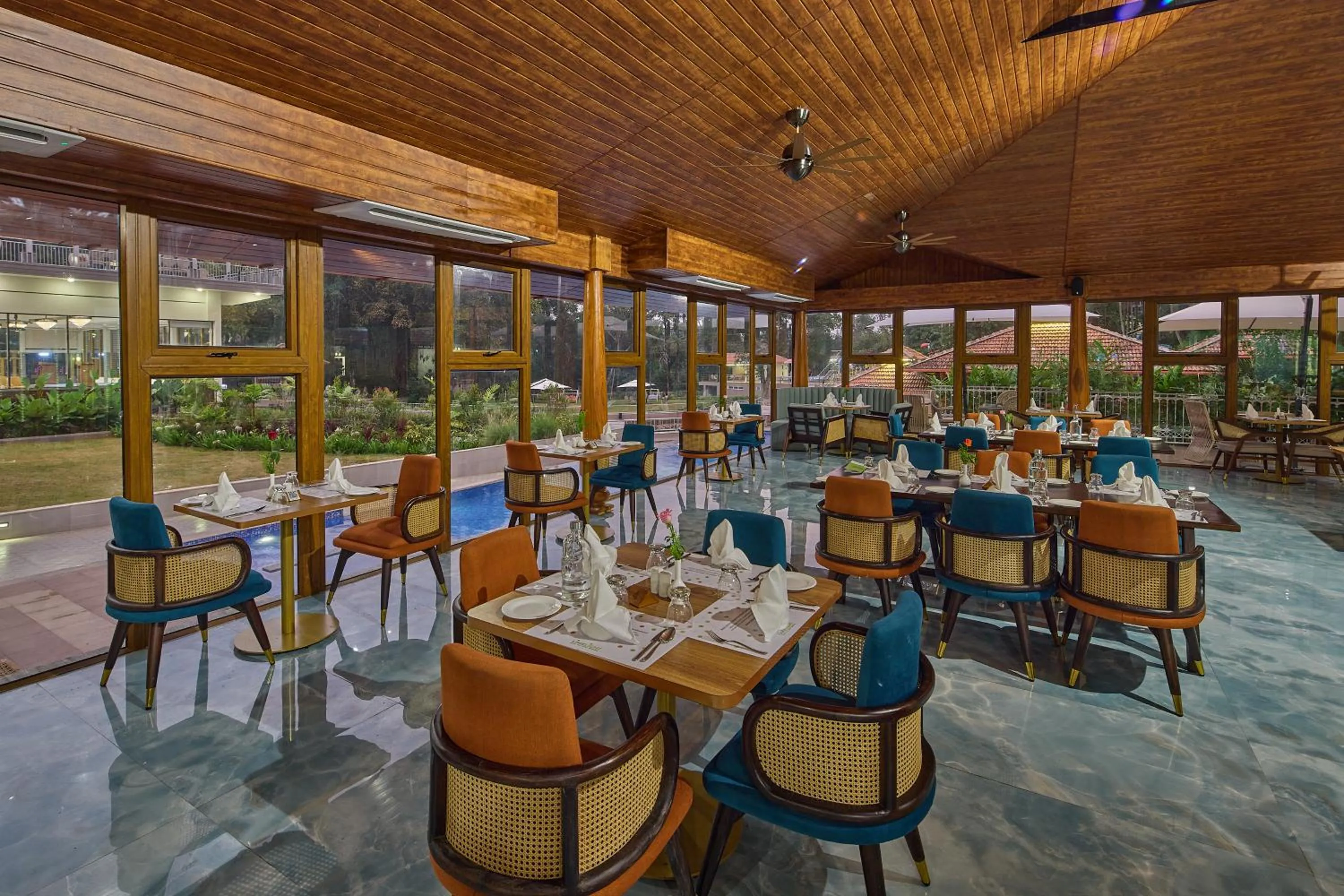 Restaurant/places to eat in Regenta Resort Sakleshpur