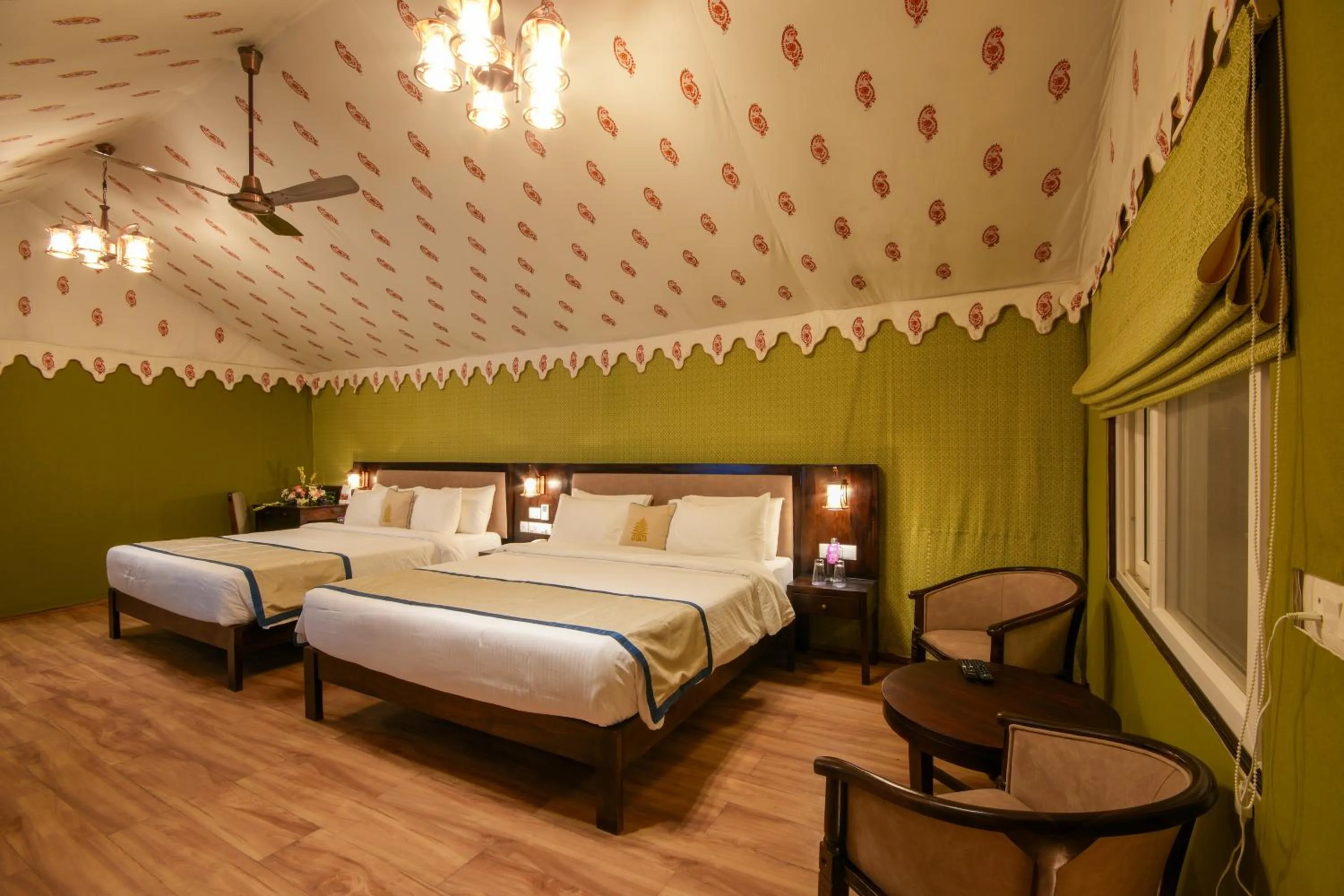 Bed in Regenta Resort Sakleshpur