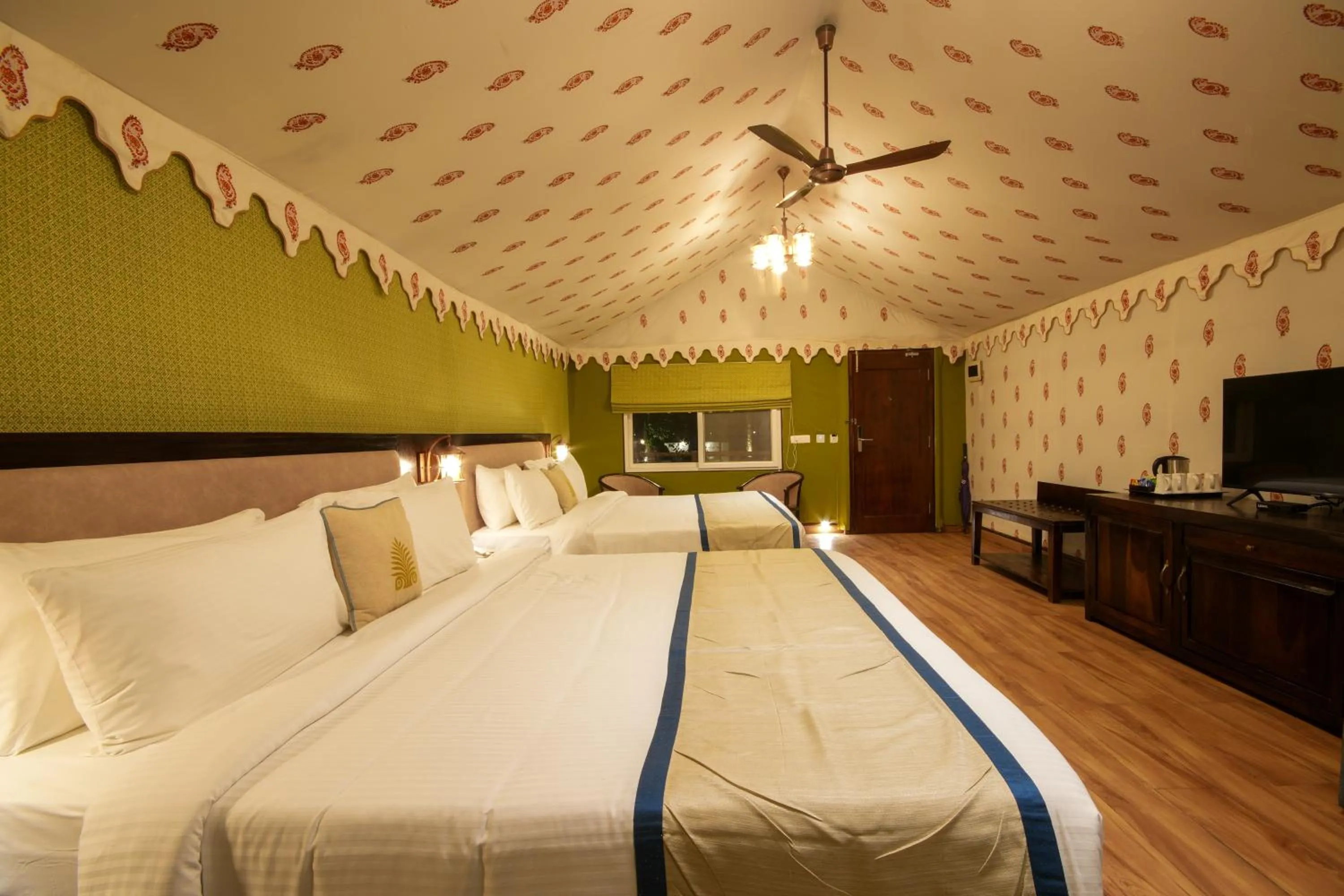 Bed in Regenta Resort Sakleshpur
