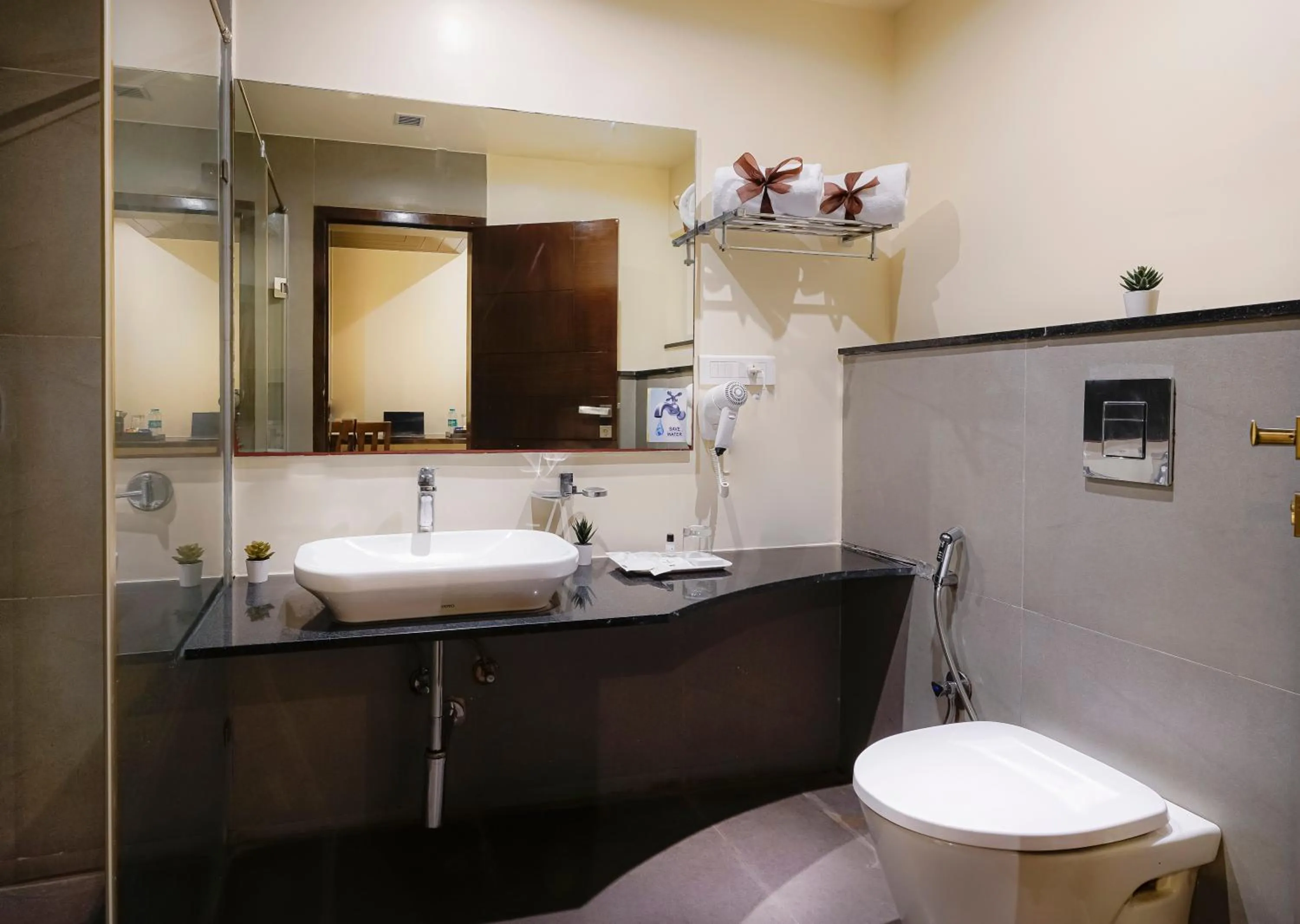 Bathroom in Clover - A Rivido Hotel Jigani