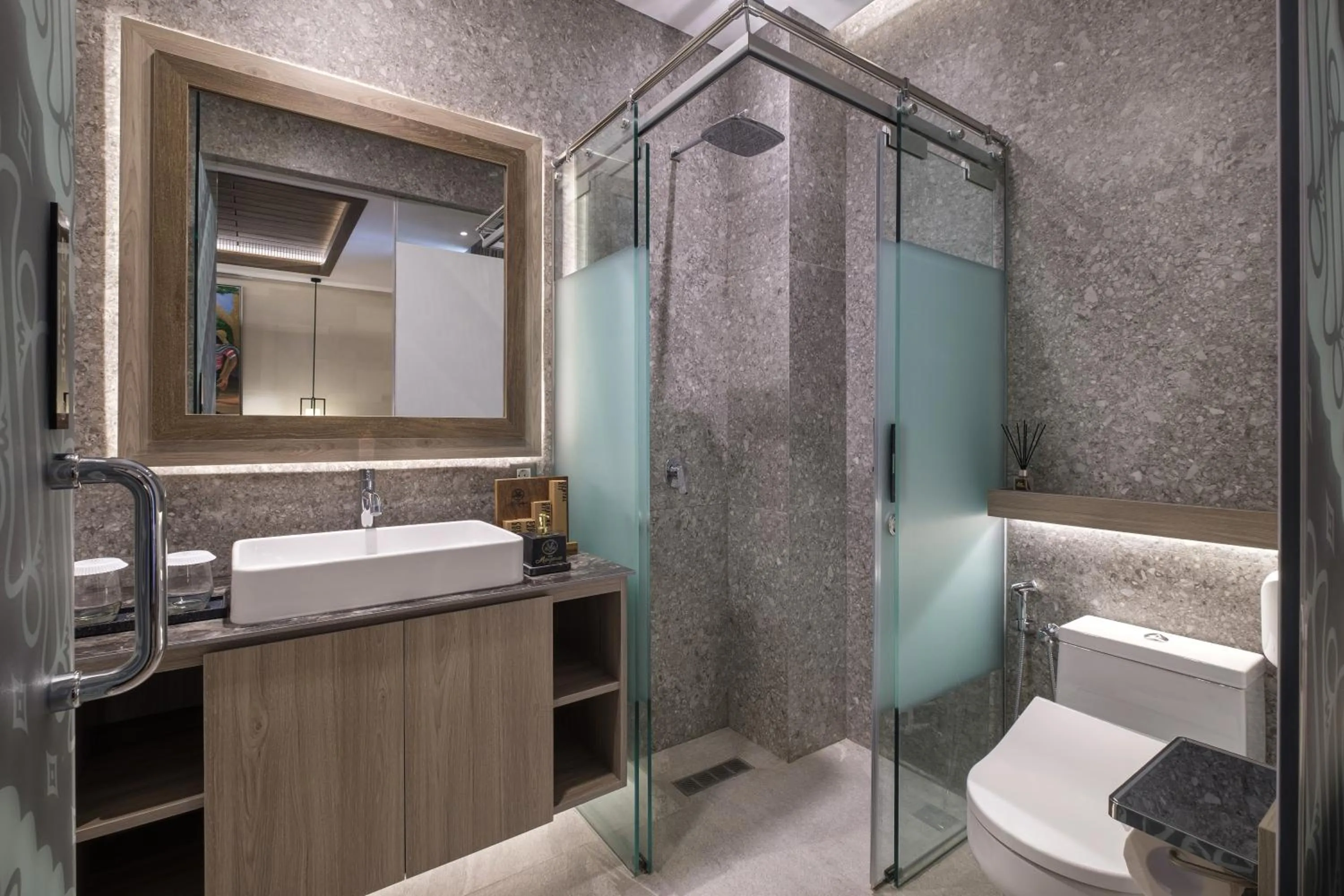 Shower in The Margaux Hotel Yogyakarta